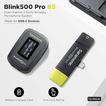 Amazon | Saramonic Blink 500 PRO シリーズ B5 ミニデュアル
