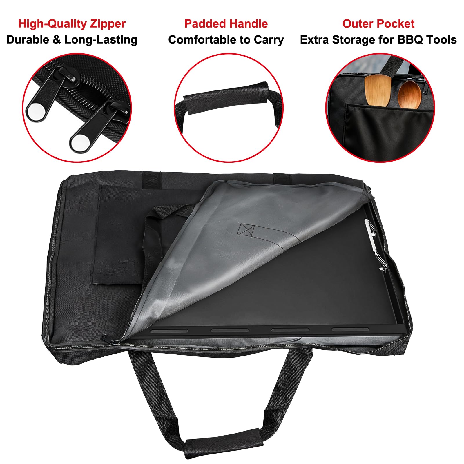 Amazon.com : DELSbbq Griddle Storage Bag for Weber 6787, Heavy