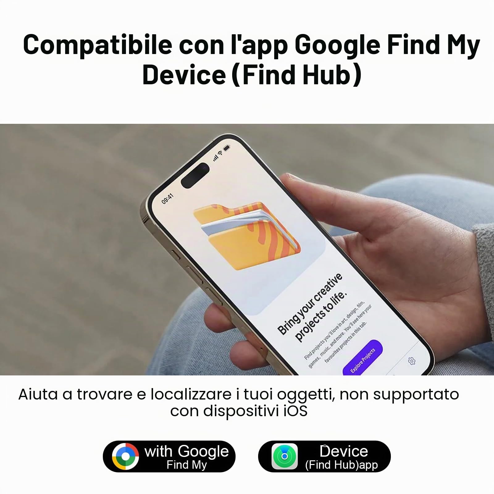 2 pezzi Wallet Tracker Android – 1,8 mm Ultra Sottile Tracker Card Android con Ricarica Wireless Compatibile con Google Find My Device, IP68 Impermeabile Portafoglio Tracker Card per portafoglio e 2 pezzi Wallet Tracker Android – 1,8 mm Ultra Sottile Tracker Card Android con Ricarica Wireless Compatibile con Google Find My Device, IP68 Impermeabile Portafoglio Tracker Card per portafoglio e