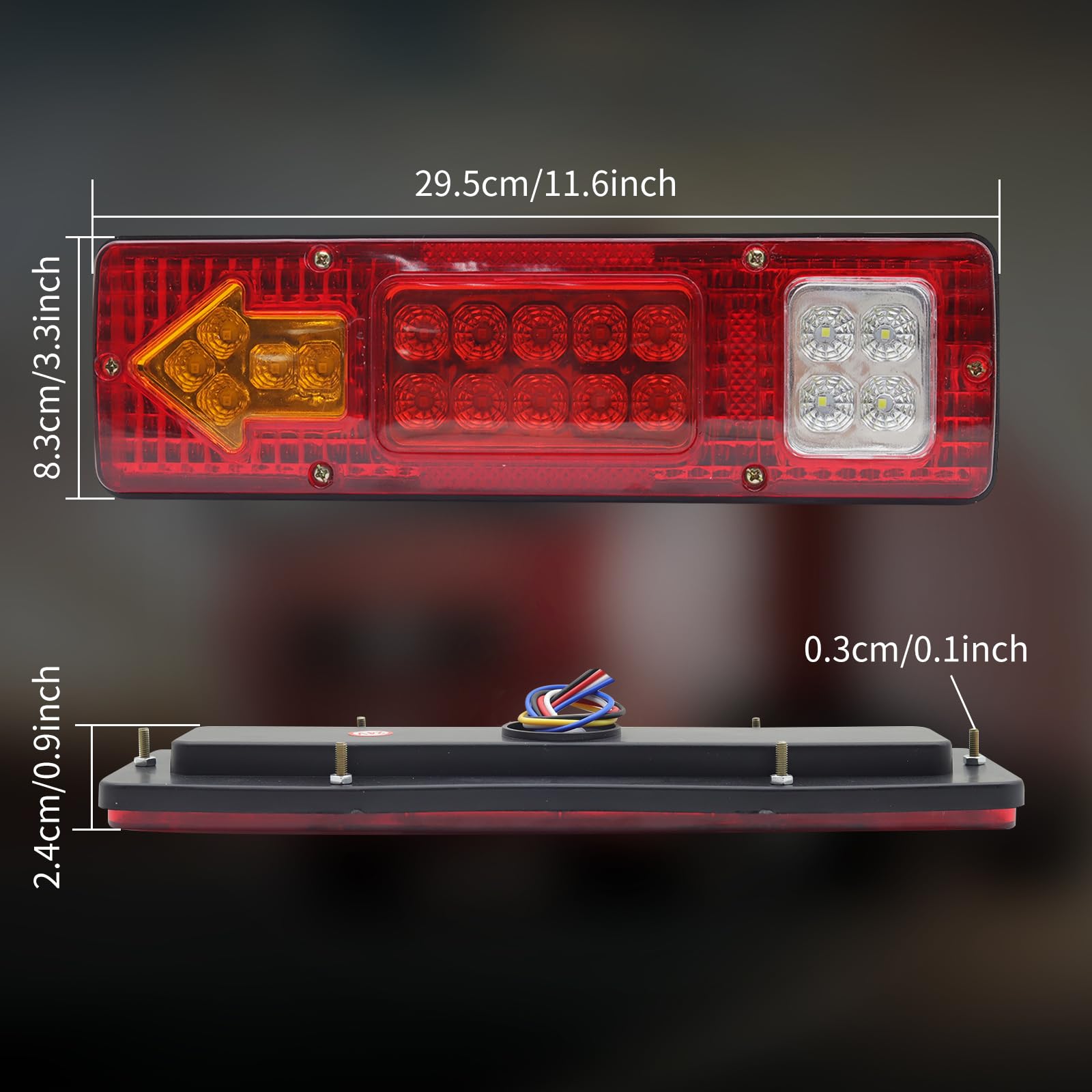 Amazon | Ygmylandbb トラック テール ランプ 24V LED テール