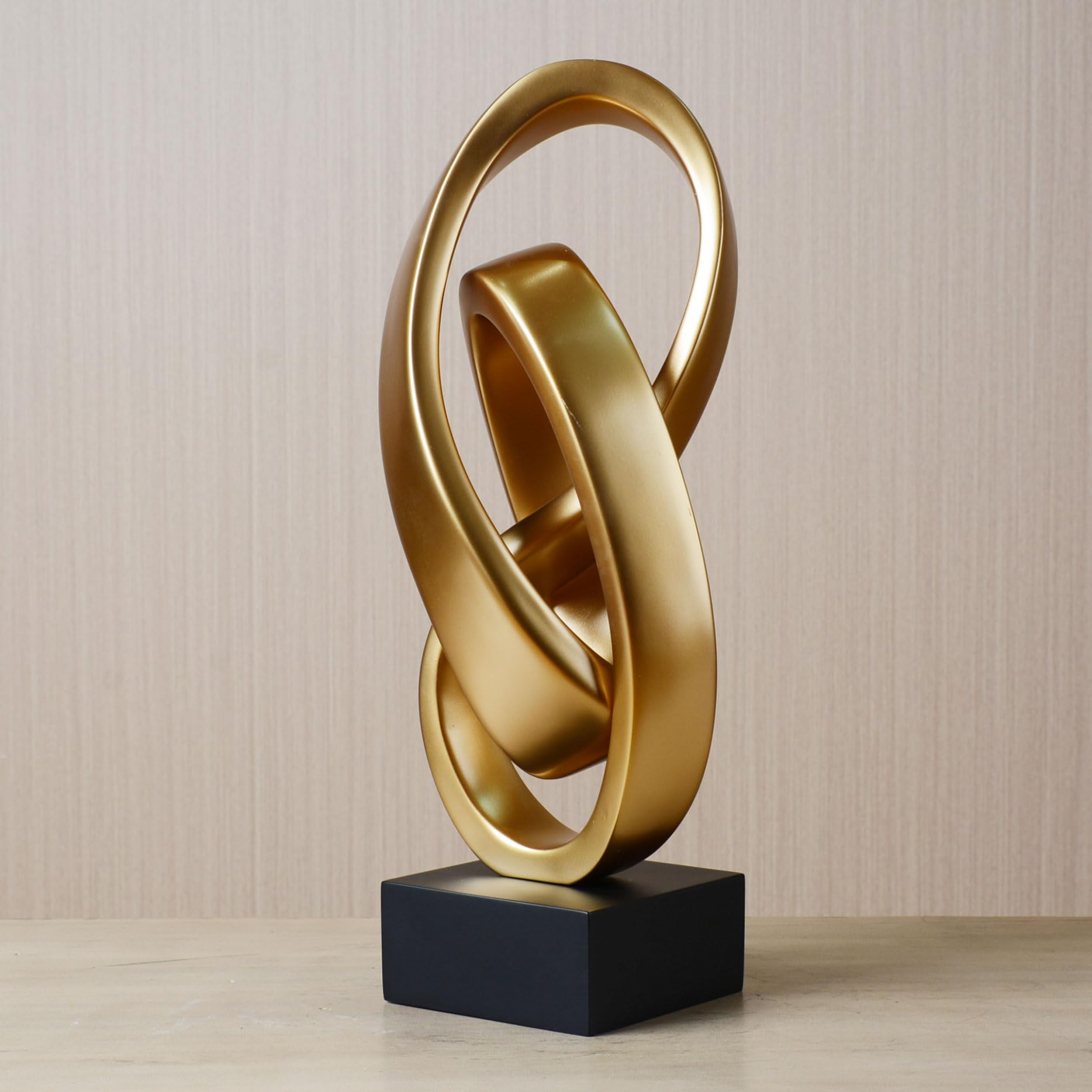 HAUCOZE Modern Skulptur Deko Abstrakte Statue Ornament Heim Dekoration 43cm