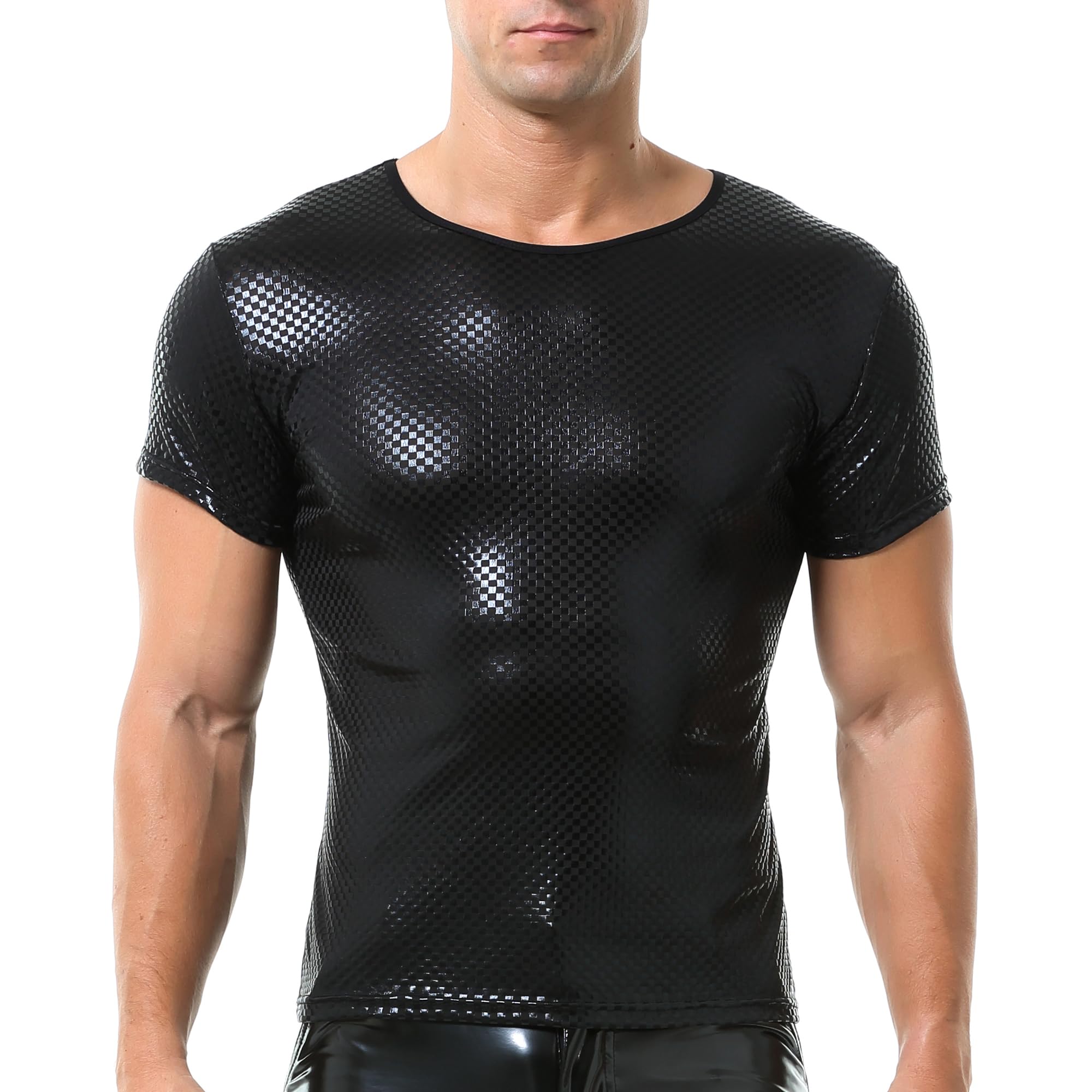 QiaTi para hombre, partidarios atléticos, boxeadores de lucha, mono de malla, mono transpirable, mono deportivo, ropa interior, mono de gimnasio