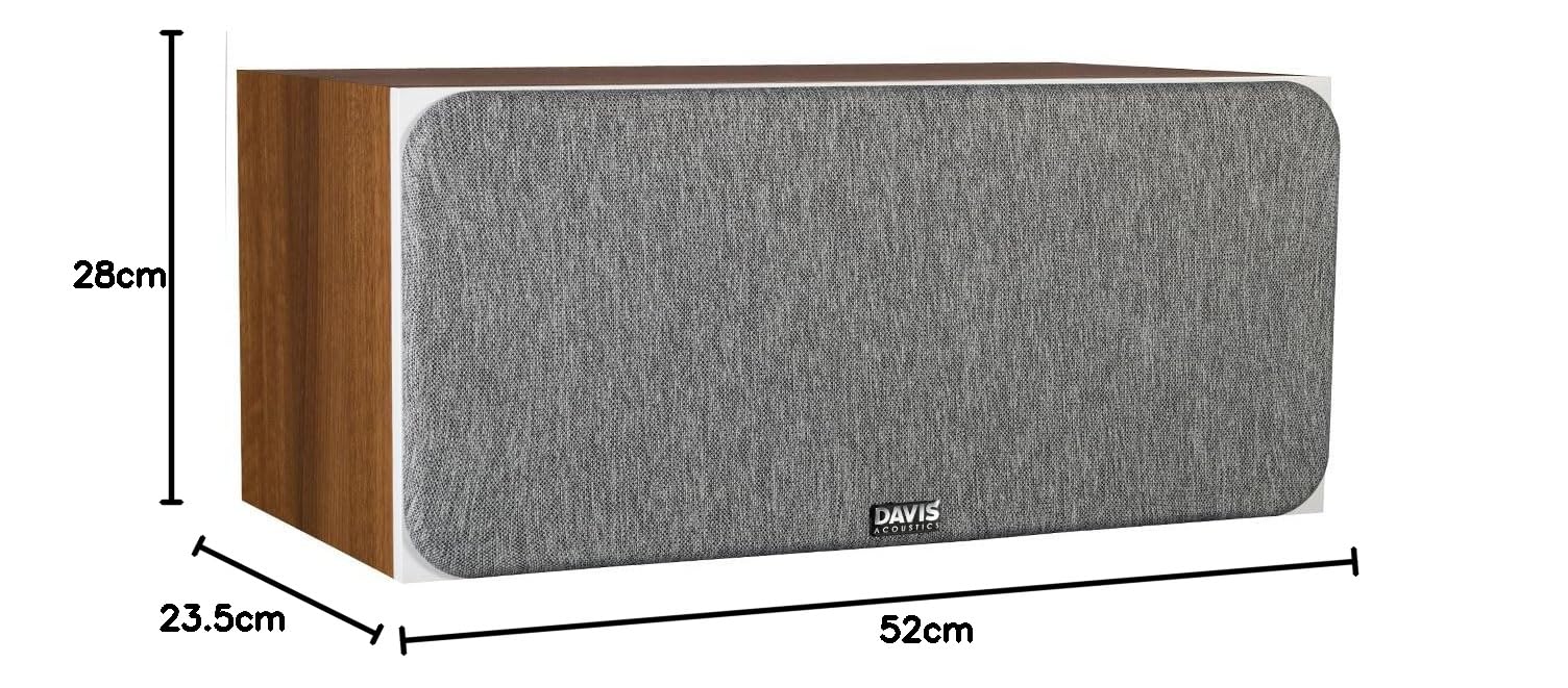 Davis Acoustics Ariane C2 Orzech włoski (Walnut) - Centralny 3-drożny/4 głośniki