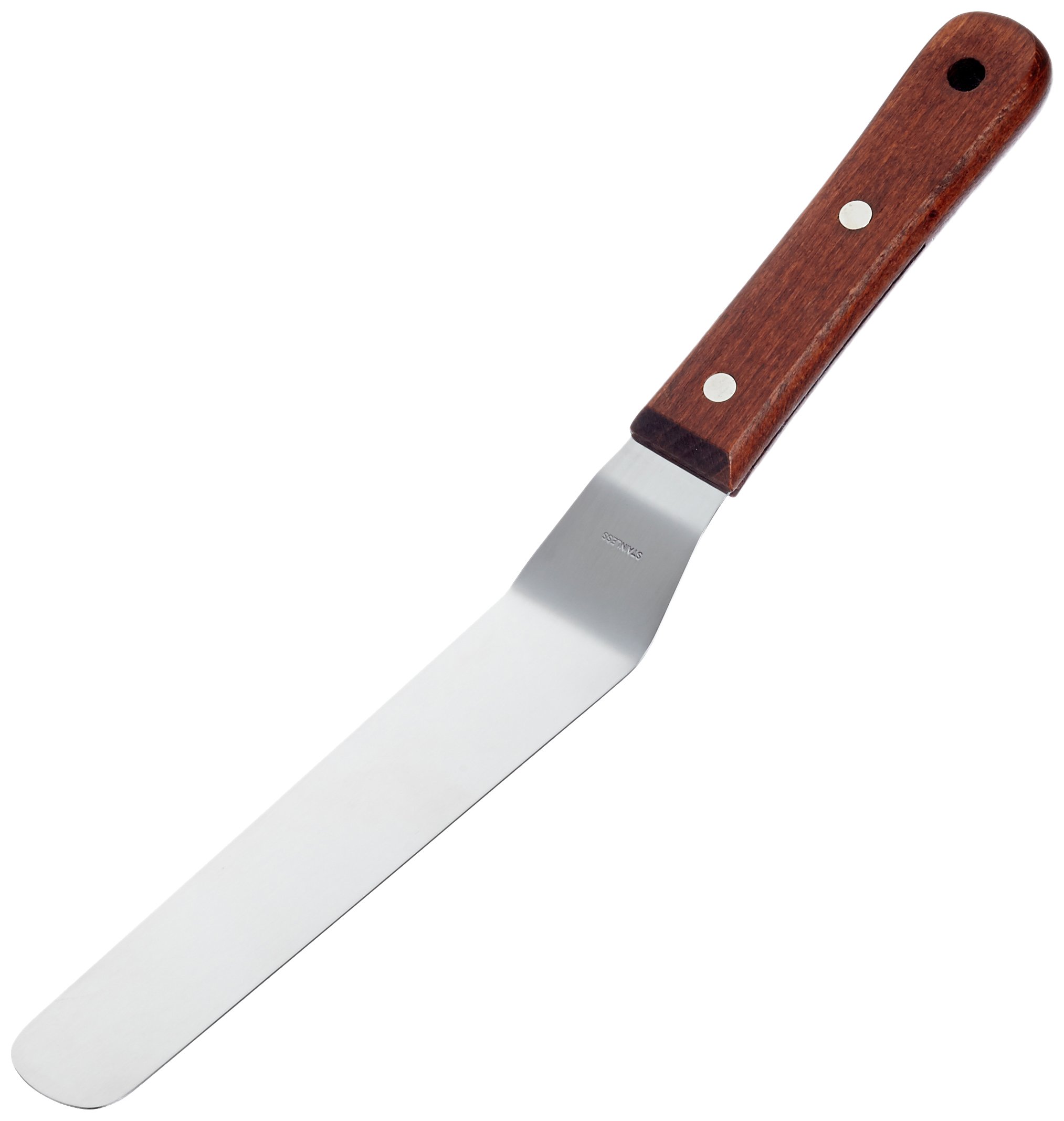Dexam Angled Spatula with Wooden Handle 16.5cm