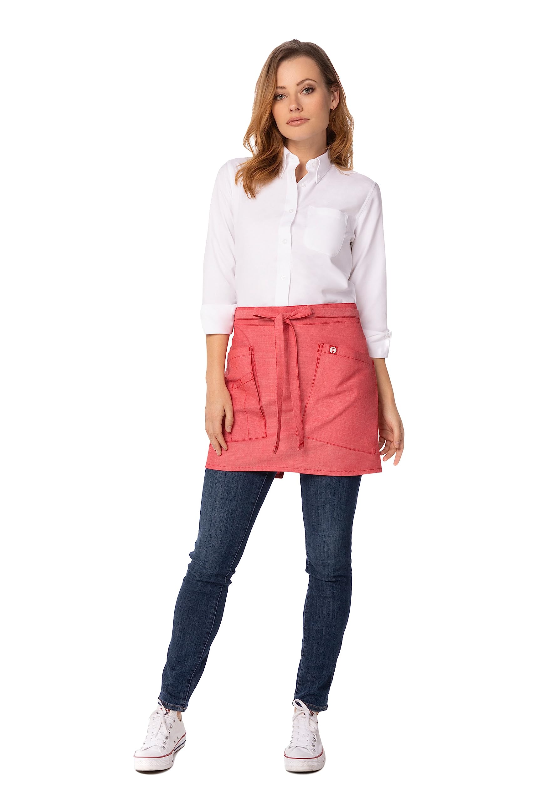 Chef Works Delantal unisex Medford para camarera