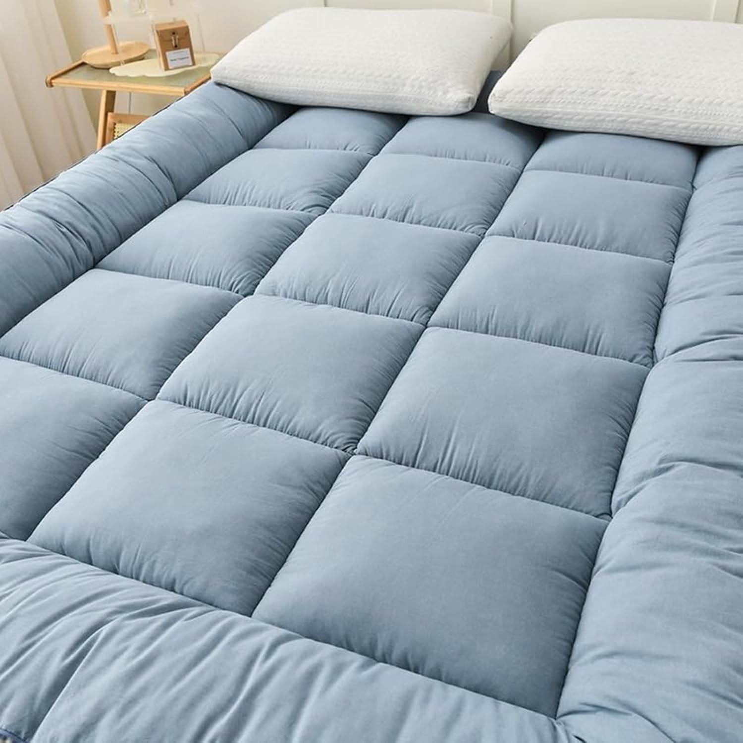 Matelas Pliable Futon Double Matelas Pliable 1 Place 2 Personnes Matelas Futon 1 Place 2 Places Futon 2 Places Convertible pour Les Chambres d'amis(E,1.5mx2m)