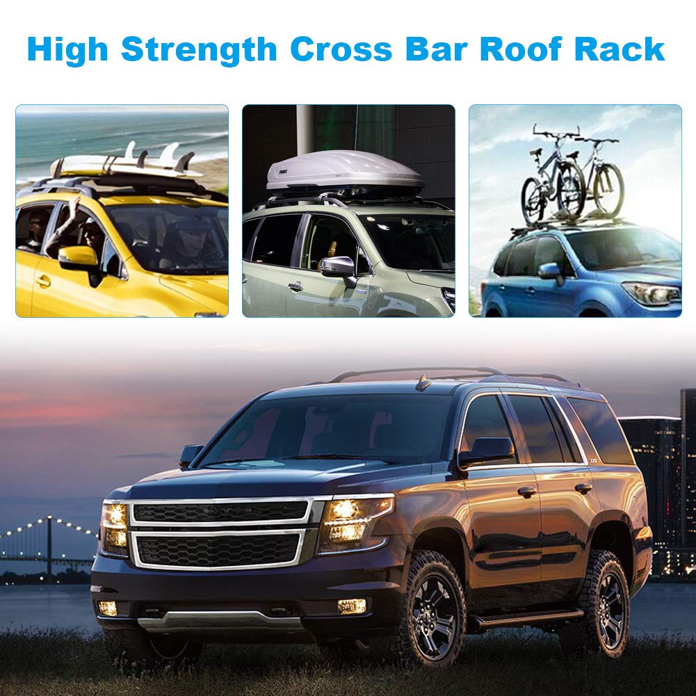 Buy JDMON Compatible with Roof Rack Cross Bars Cadillac Escalade, Chevy