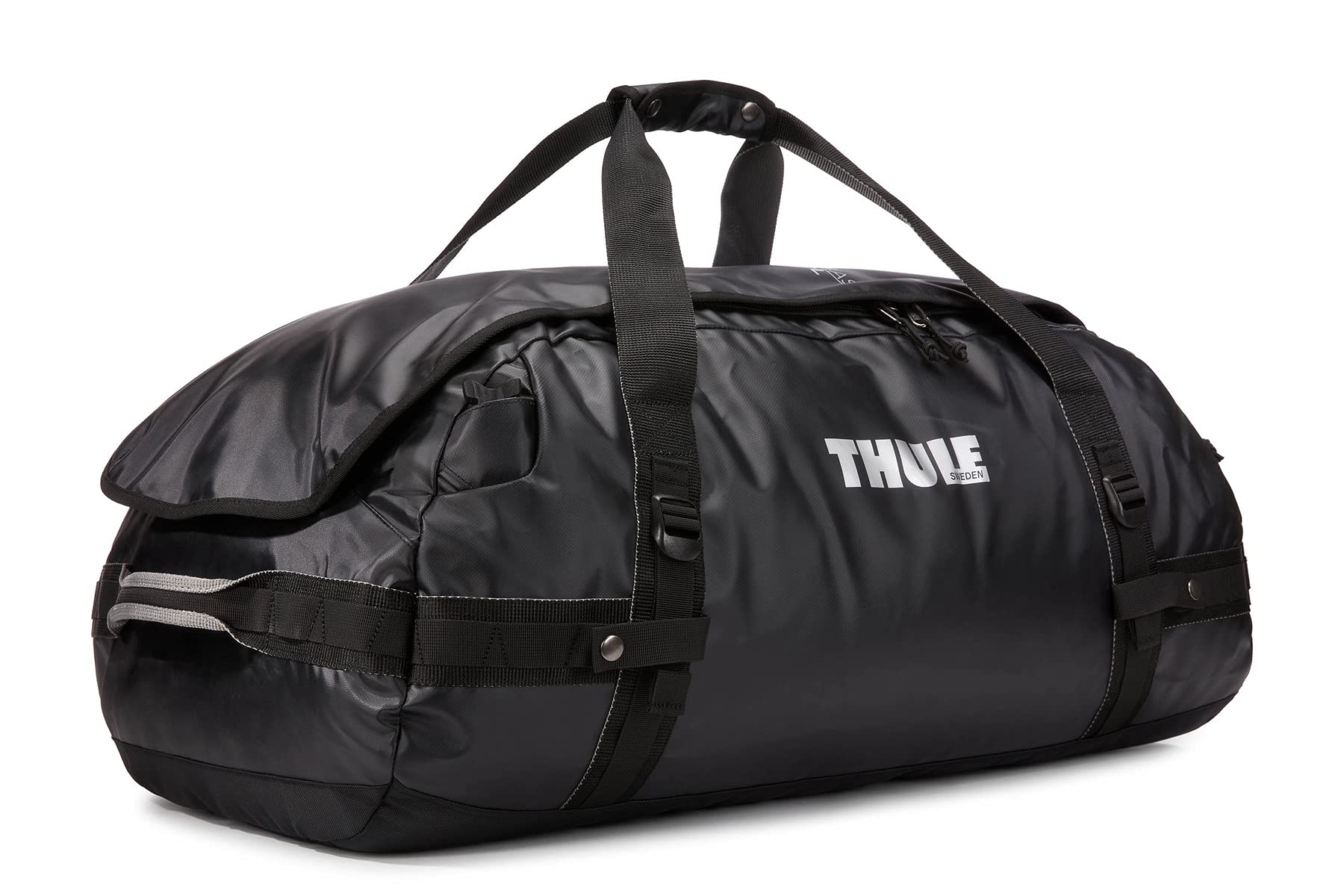 Amazon.com: Thule Chasm Duffel Bag, Black, Large (90L) : Clothing
