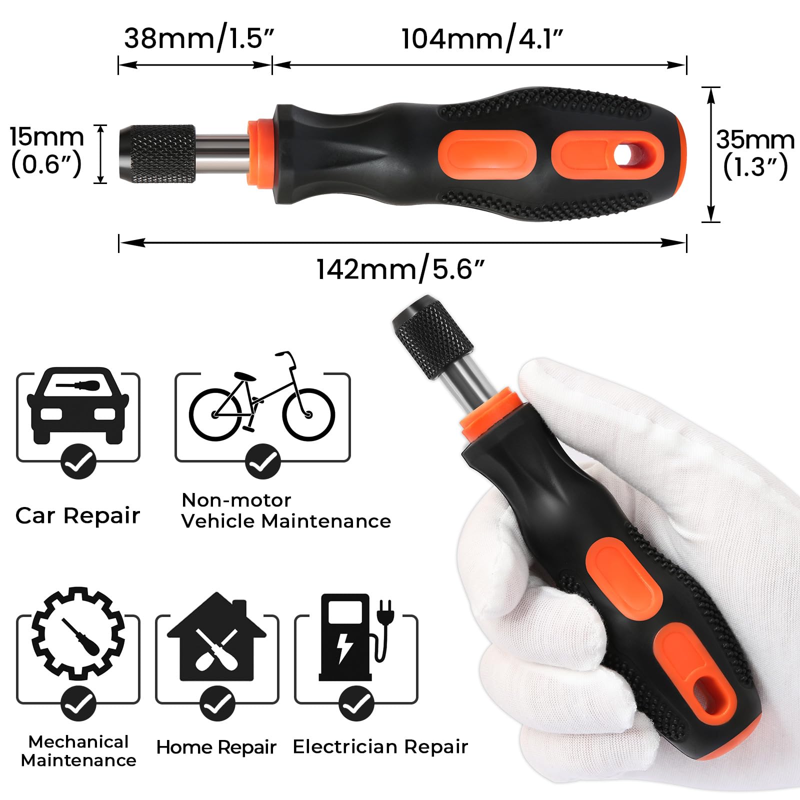 PZ2 Impact Driver Bits Hakkin Heavy Duty Magnetic Pozidriv Screwdriver Bits with Bit Driver S2 Steel 1/4” Hex Shank POZI Bits with 1pcs 60mm Bit Extension Holder - Image 3