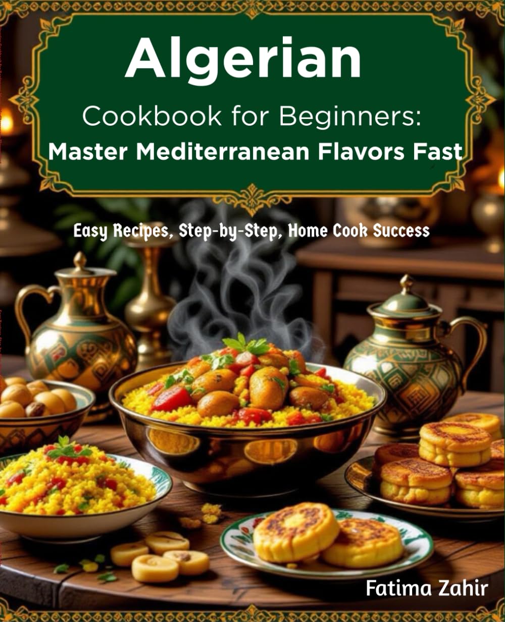 Algerian Cookbook for Beginners: Master Mediterranean Flavors Fast: Easy Recipes, Step-by-Step, Home Cook Success