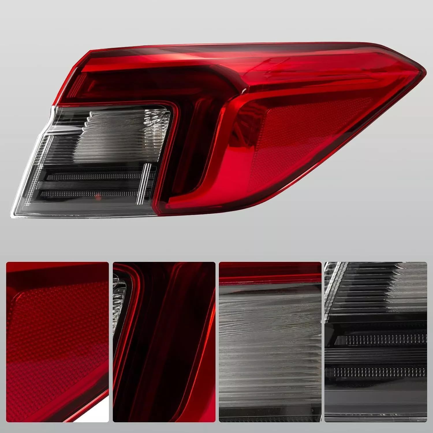 Rear Right Passenger Outer side LED Brake Tail Light For Honda Civic Sedan 2022 2023 LE,LX,SI Sedan 4D,33550-T20-A01 HO2804123