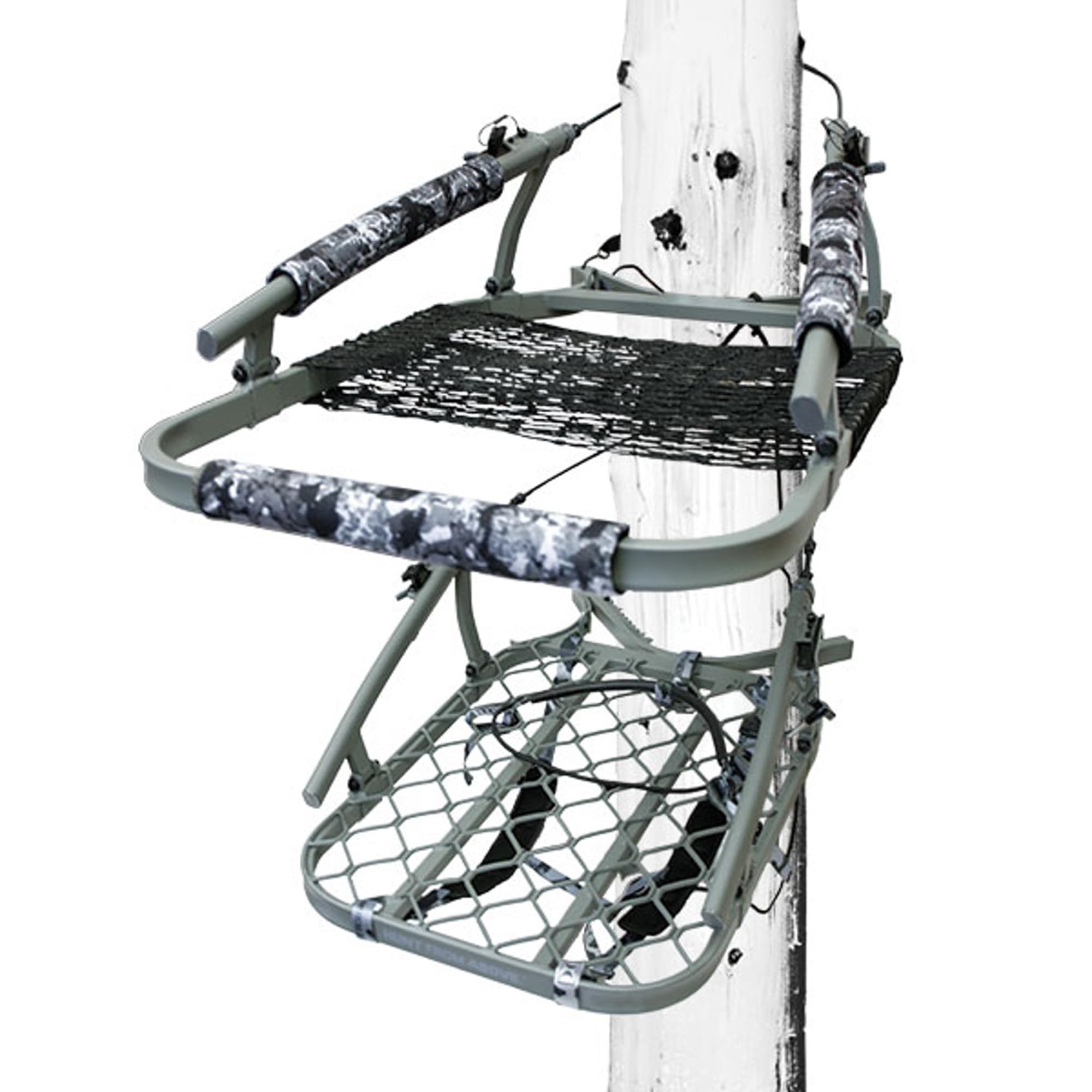 Hawk Ultra-Lite Climber Tree Stand with Memory Foam Seat, 38.75 x 23.25 in