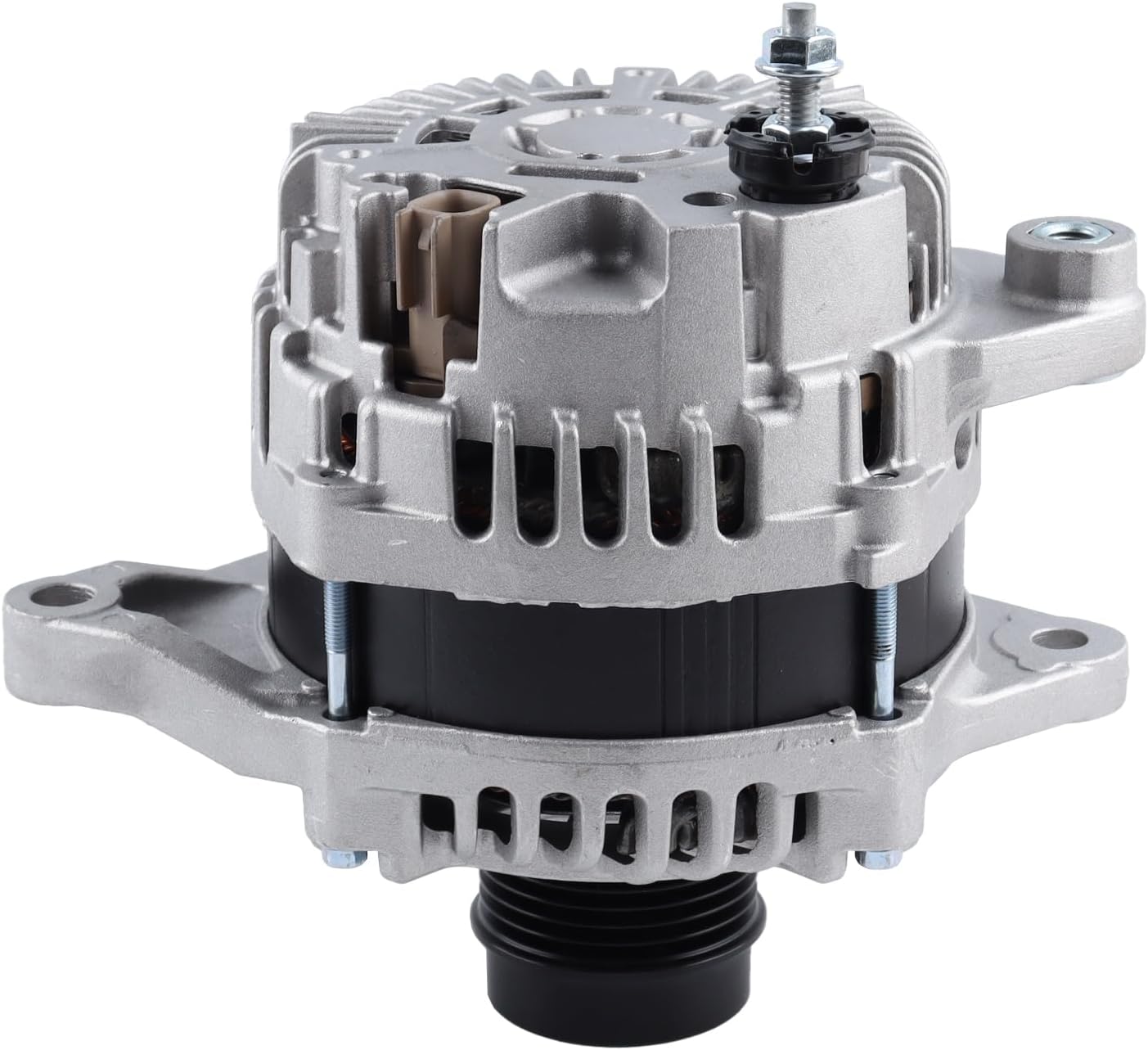 FEIDKS Alternator Compatible with 2009-2020 Dodge Journey L4 2.4L, 12V 160A CW 6-Groove Clutch Pulley, Replace# A2TX0281, 04801490AA