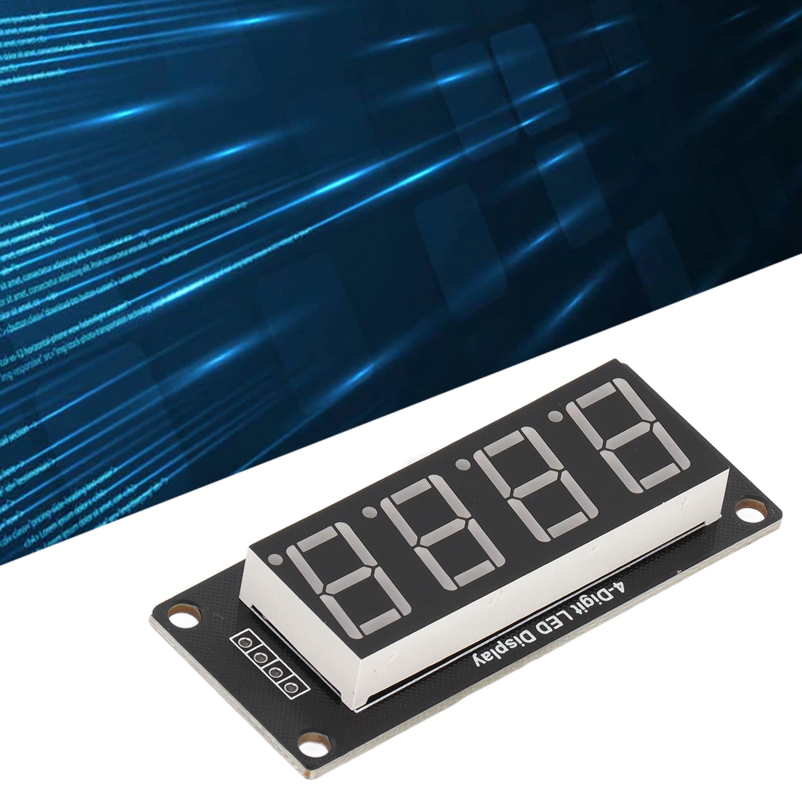 Modulo Display TM1637 - 4 Cifre 0.56", Verde, 5V, Per Arduino, Fai Da Te