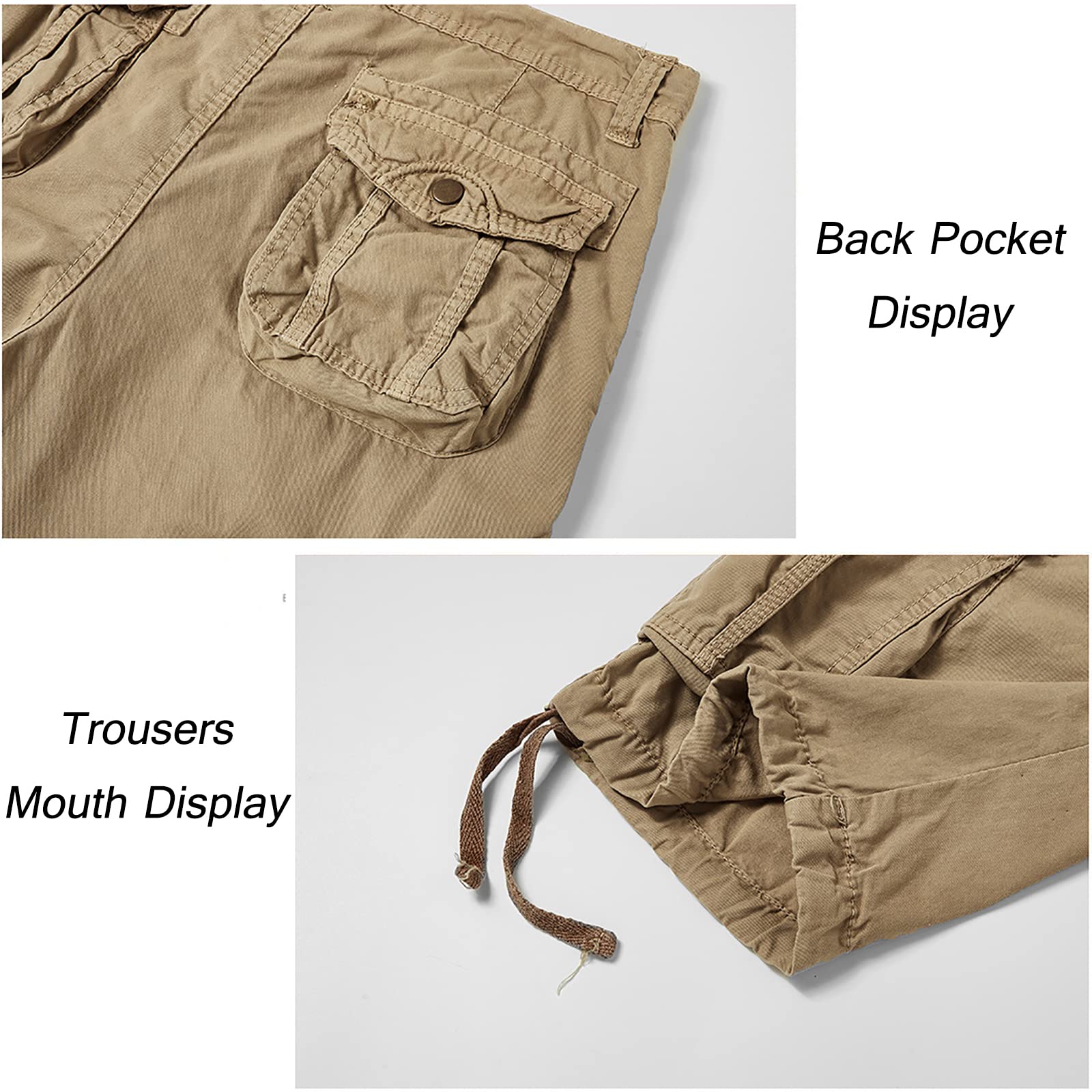 Pantalon Cargo Convertible Homme - Imperméable, Séchage Rapide, Multi-poches, Pour Randonnée Et Travail