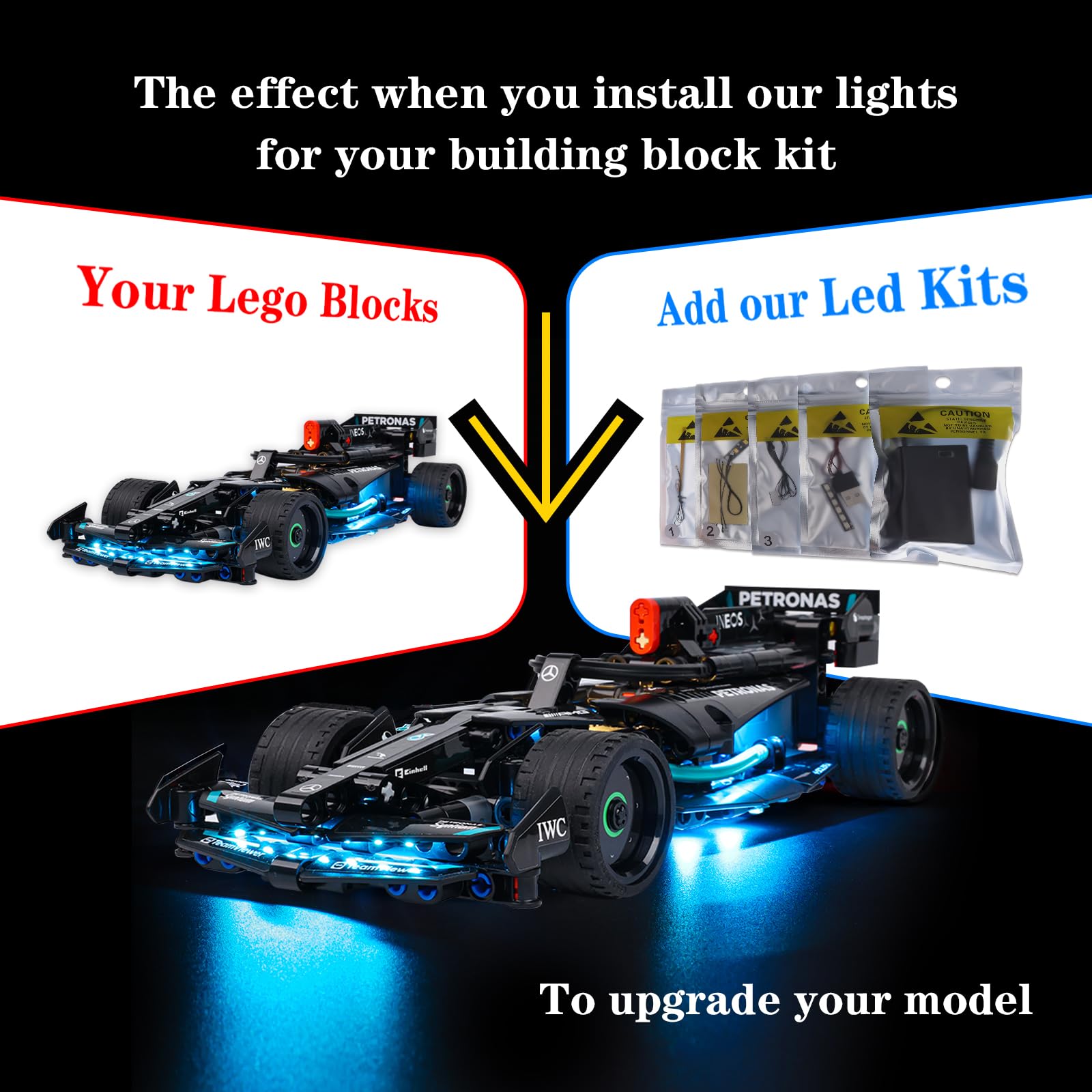 KIT LUCI MAGNETICHE PER RIMORCHIO