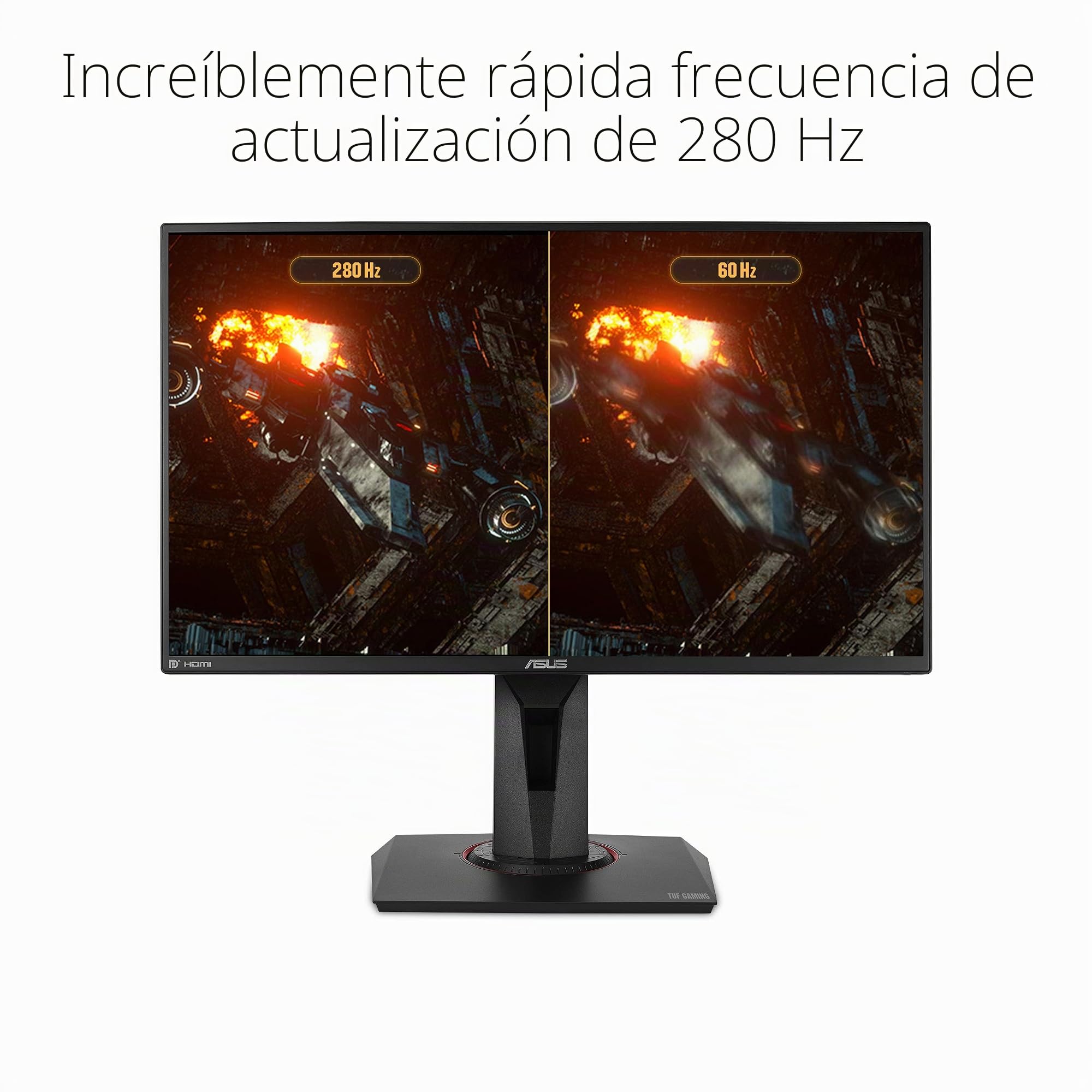 ASUS TUF Gaming VG259QM - Monitor de 24.5 pulgadas, 1080P Full HD