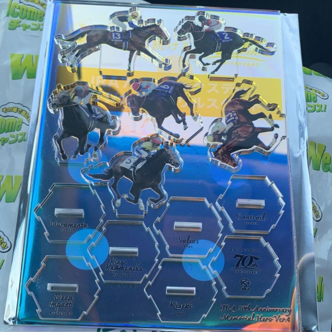 競馬グッズ　アクリルスタンド・メモ帳・パンフレット・タオル・バッグ　競馬　JRA 競馬グッズ アクリルスタンド・メモ帳・パンフレット・ハンド
