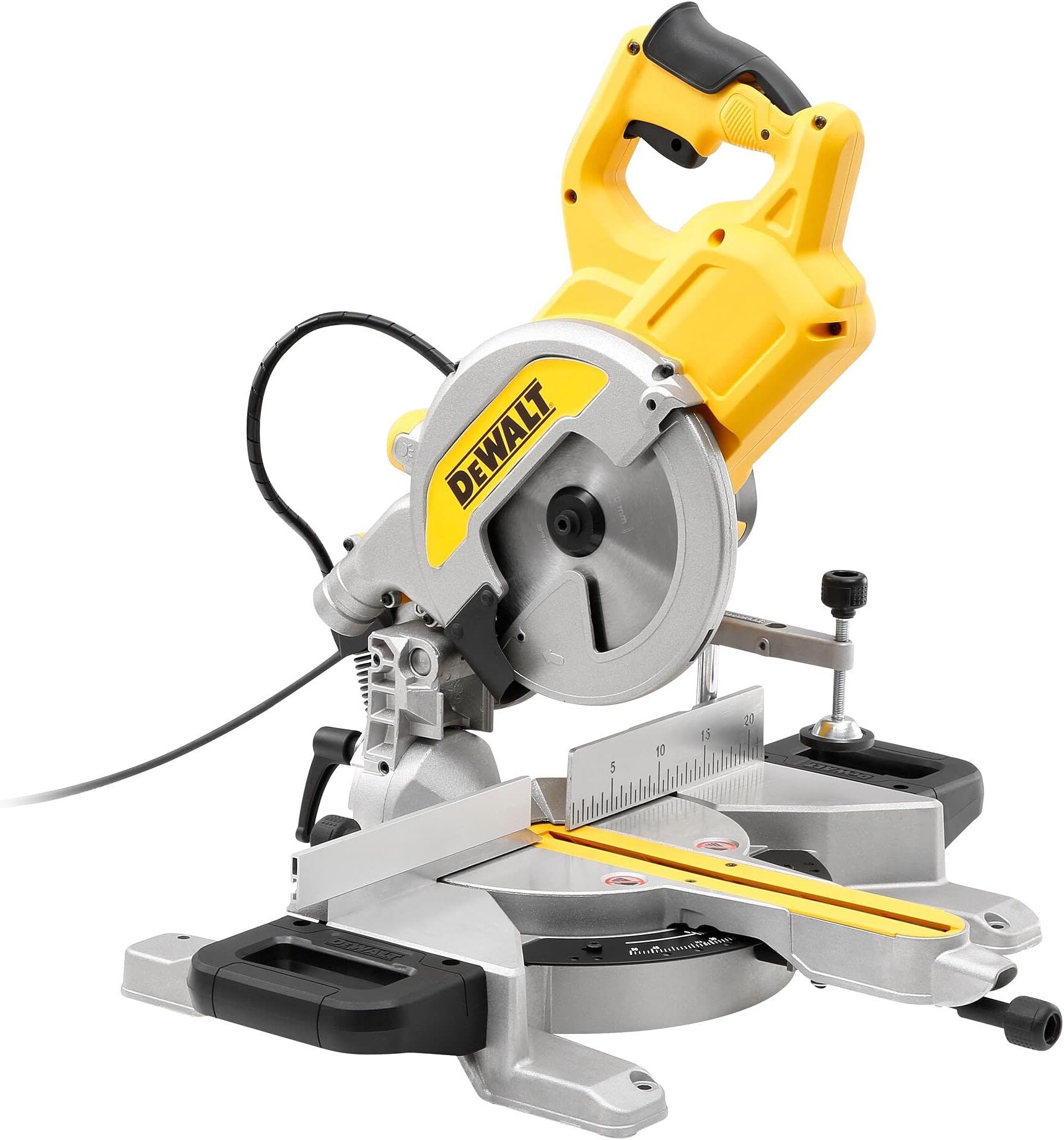 DeWalt DEWDWS777 216 mm 1600 W 240 VXPS Crosscut Mitre Saw Yellow