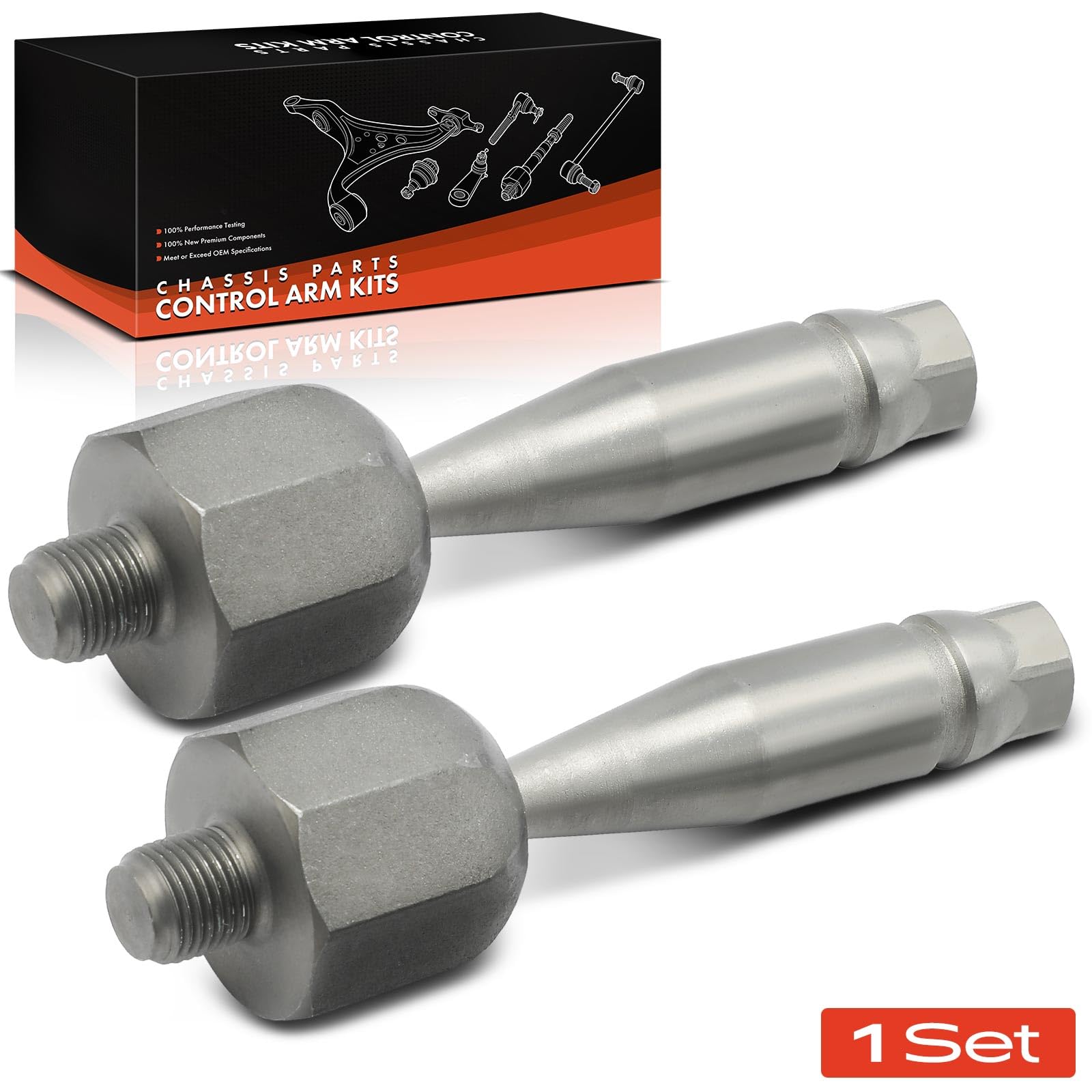 Frankberg 2 biellettes de direction pour l'essieu avant, des deux côtés | 4D0419801E; Compatible avec: P.a.s.s.a.t Variant 3B5, A6 4B2 4B4, A6 Avant 4B5 4B6, A4 Avant 8D5, A4 8D2