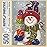Bits and Pieces - 500 Piece Jigsaw Puzzle for Adults - Snowman Jigsaw Puzzle by Artist William Vanderdasson, Completed Puzzle Size: 18 x 24