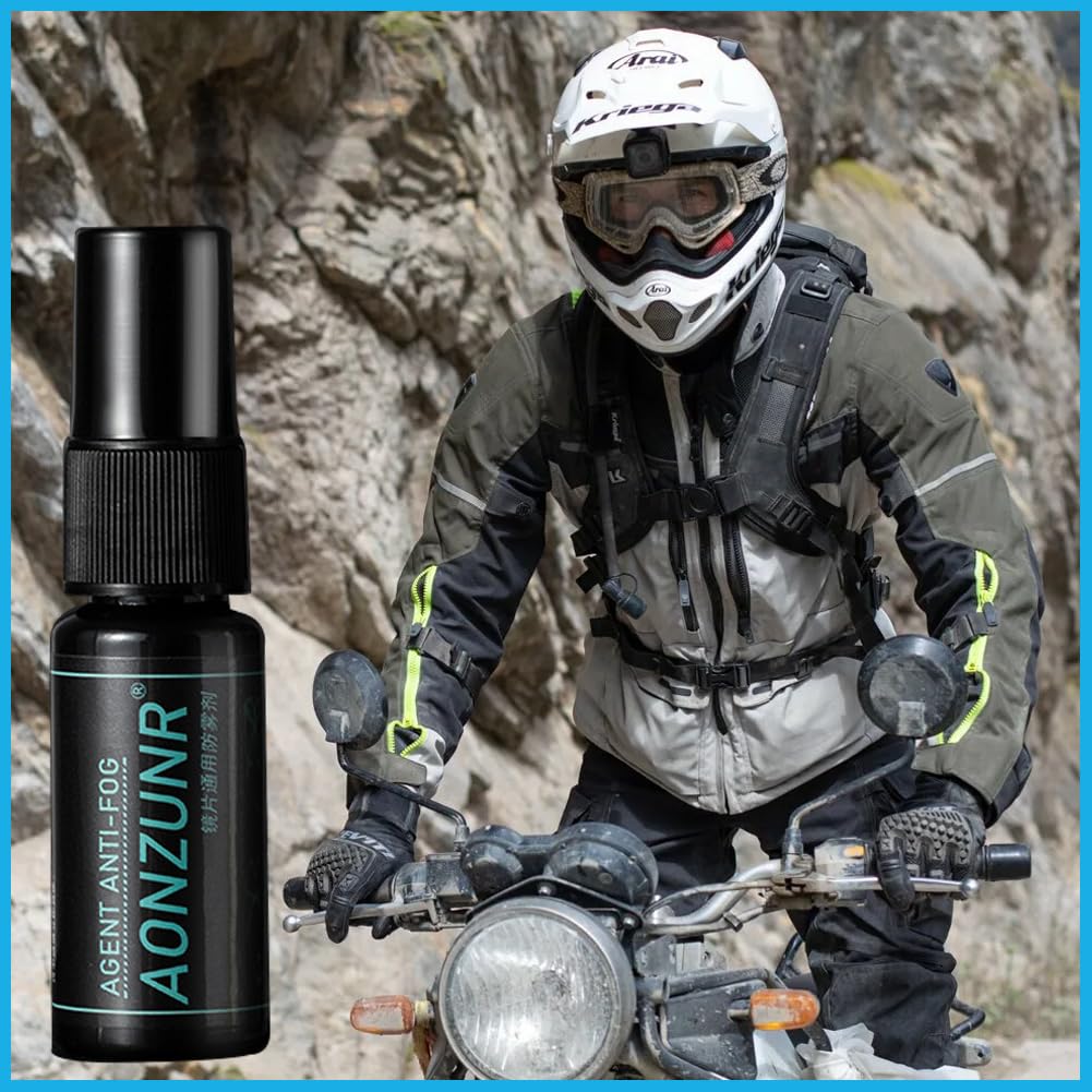 20ML Spray Antiappannamento, Premium Anti Fog Spray, per Maschere Sub e Occhialini Nuoto, Protezione Antiappannamento per Tutti i Vetri in Plastica per Una Visione Completa