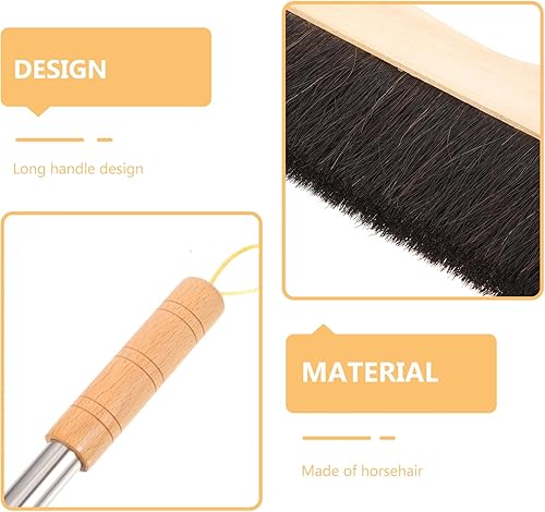 Miniatura 2 de Uonlytech Escoba de piso Escoba de servicio pesado Escoba de cocina Escoba de madera Barredora de madera Escoba para el hogar Cepillo de barrido de