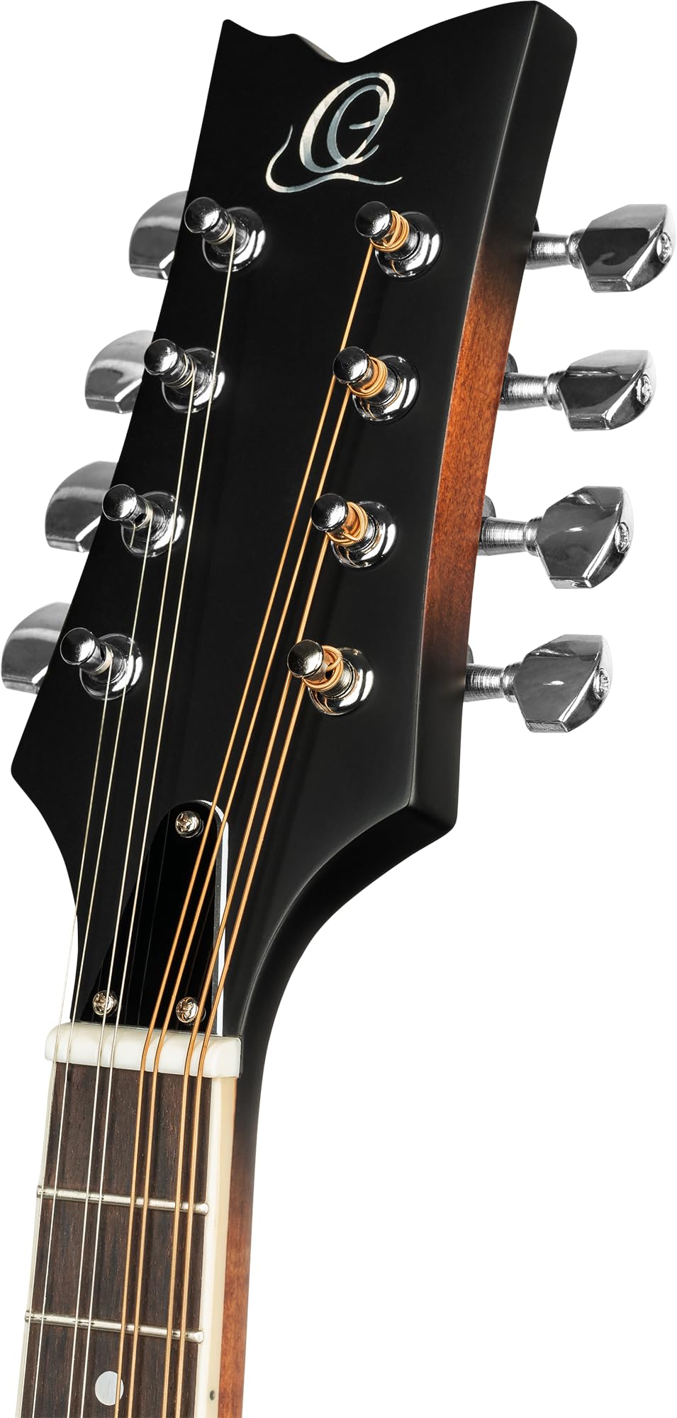Ortega Guitars A-Style Mandoline Linkshänder – Akustisch, F-Holes – Americana Series – Fichte/Ahorn, Braun (RMA30-WB-L)