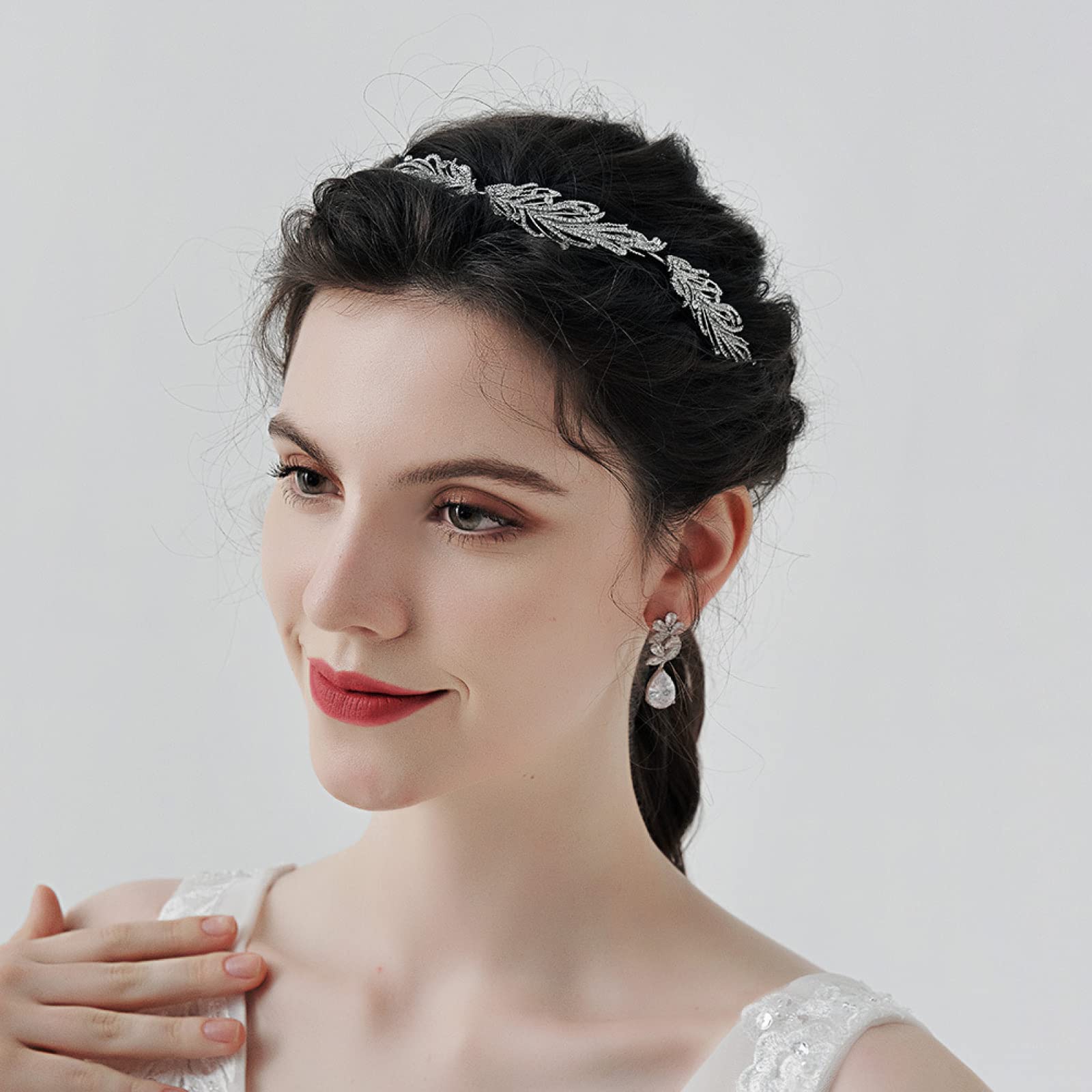 Barokke vintage zwarte kristallen strass kronen bruid koningin prinses bruiloft haaraccessoires elegante tiara diadeem vrouwen sieraden kopen vanaf een prijs van 36