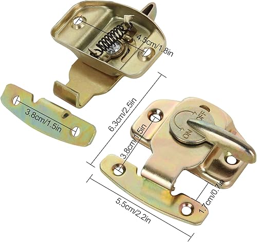 Miniatura 2 de 12 juegos de cerraduras de mesa Align-N-Lock, conectores de hebillas de mesa de comedor resistentes Abuff, ideales para hojas de mesa, mesas de