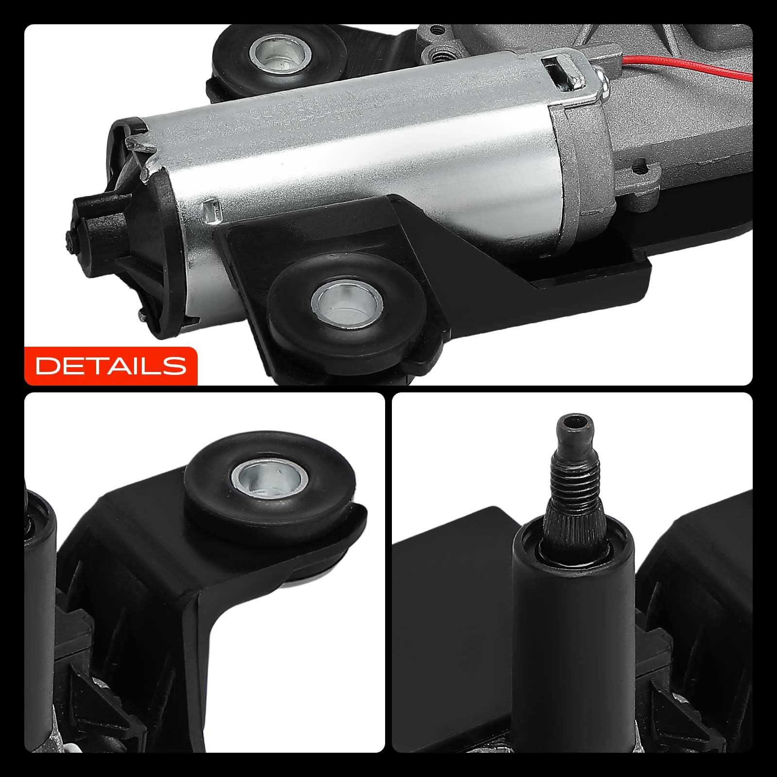 Frankberg Wischermotor Heckwischermotor Kompatibel mit 3er Compact E46 316 318 320 325 1.6L-2.5L 2001-2005 Replace# 67636925096
