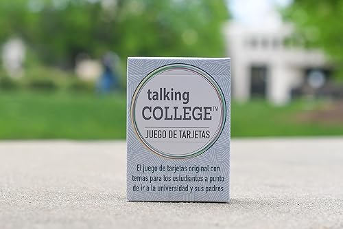 Miniatura 9 de Talking College Baraja de tarjetas de conversación - Tarjetas educativas, de salud y seguridad con múltiples indicaciones de diálogo para