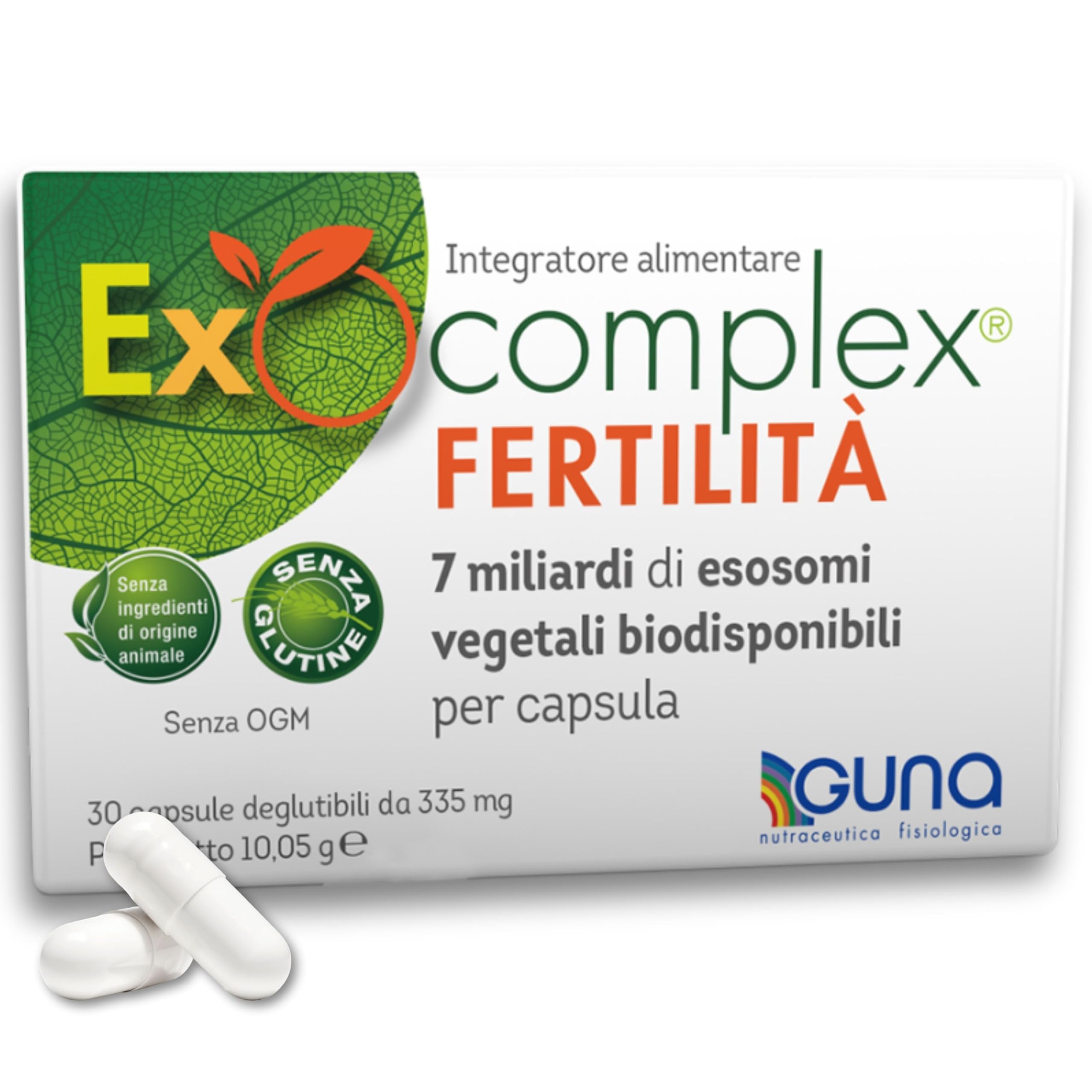 GUNA Exocomplex Fertilità 30 Capsule Integratore Alimentare