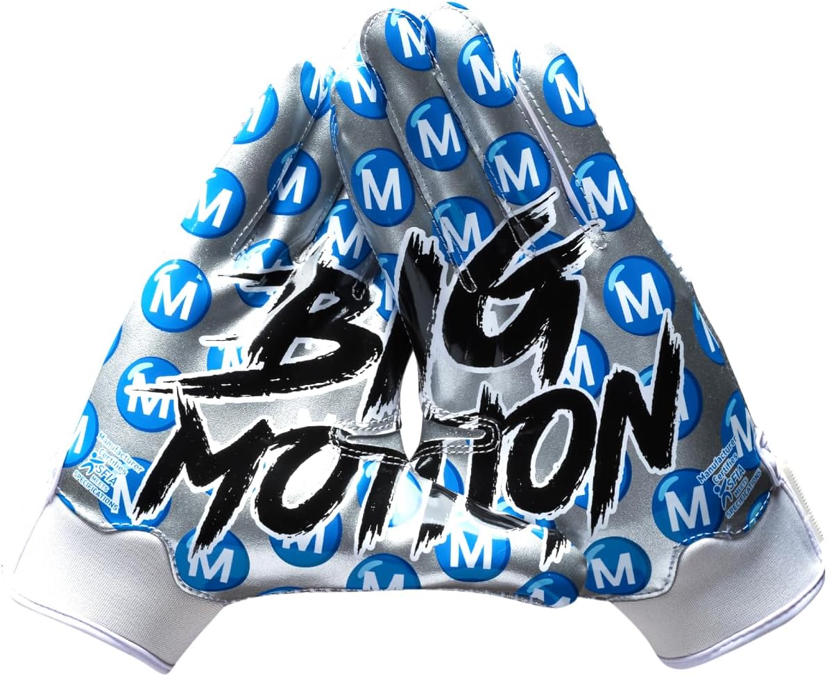 Doom Receiver Football Gloves by Battle Sports