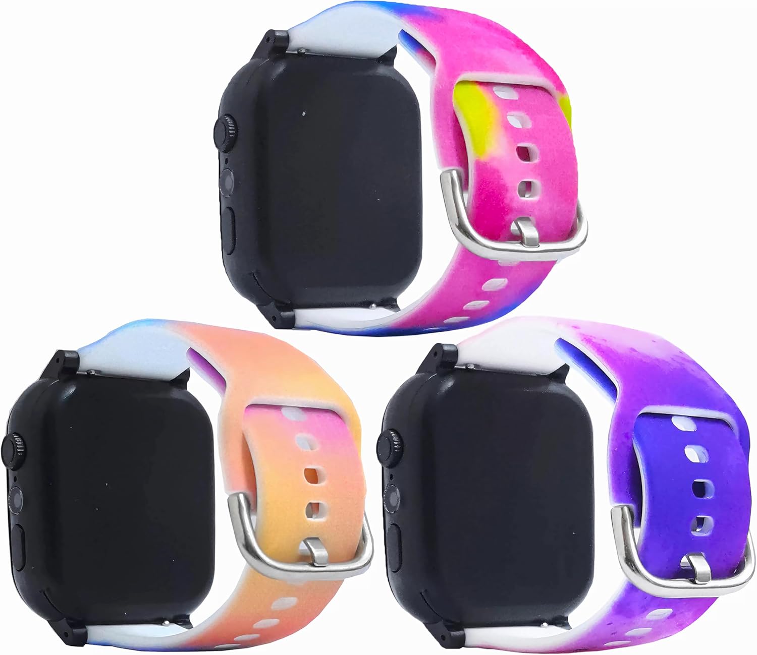 Correas para Reloj 20mm Silicona Suave Respirable para Niños