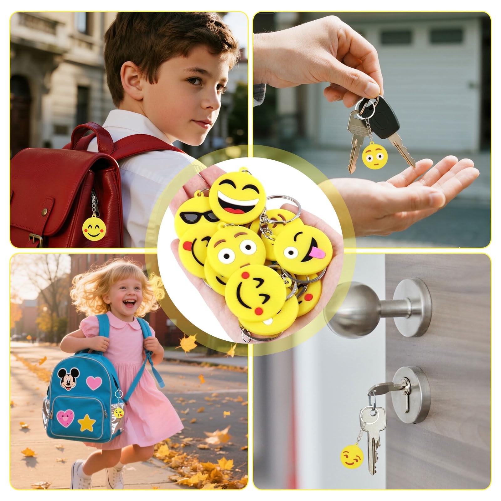 Emoji Sleutelhanger Gek | Emoji Sleutelhangers