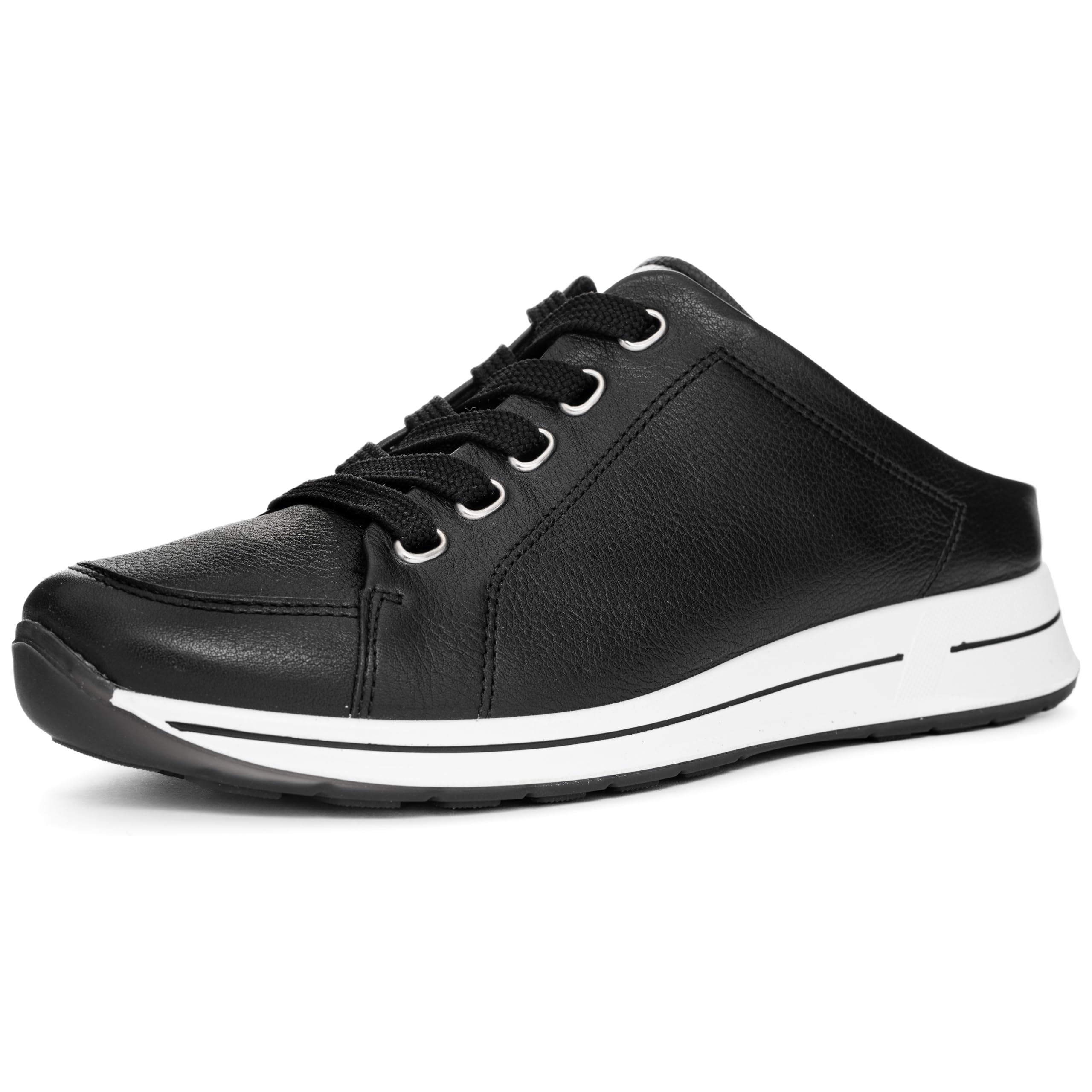 ARA Women Osaka Sneaker, Black, 40 EU Weit