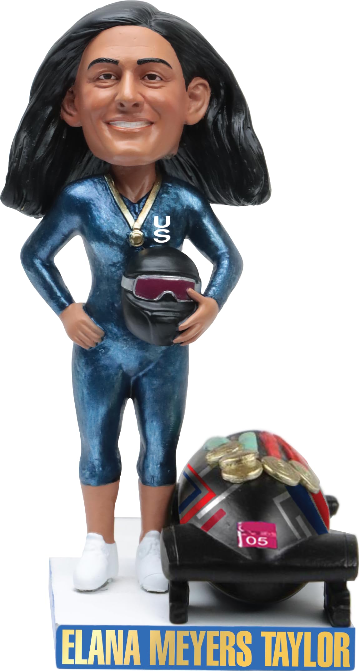 Elana Meyers Taylor U.S. Olympian Bobsledder Bobblehead
