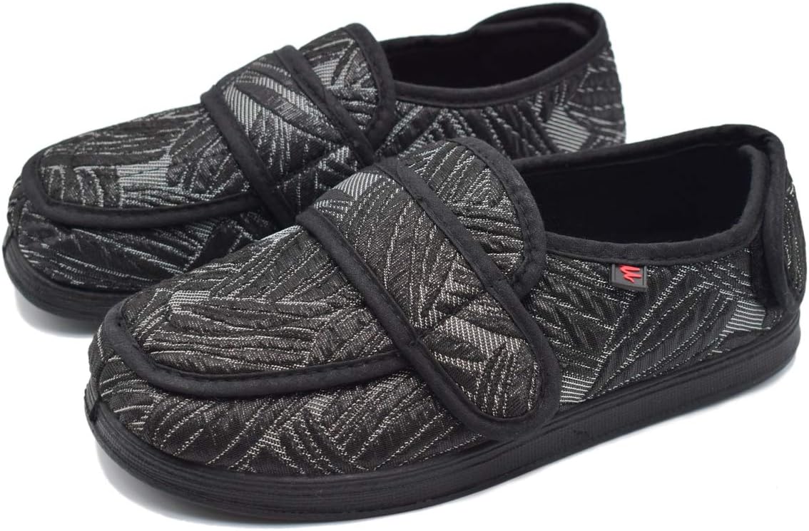 Mei MACLEOD Women’s Wide Width House Shoes with Memory Foam