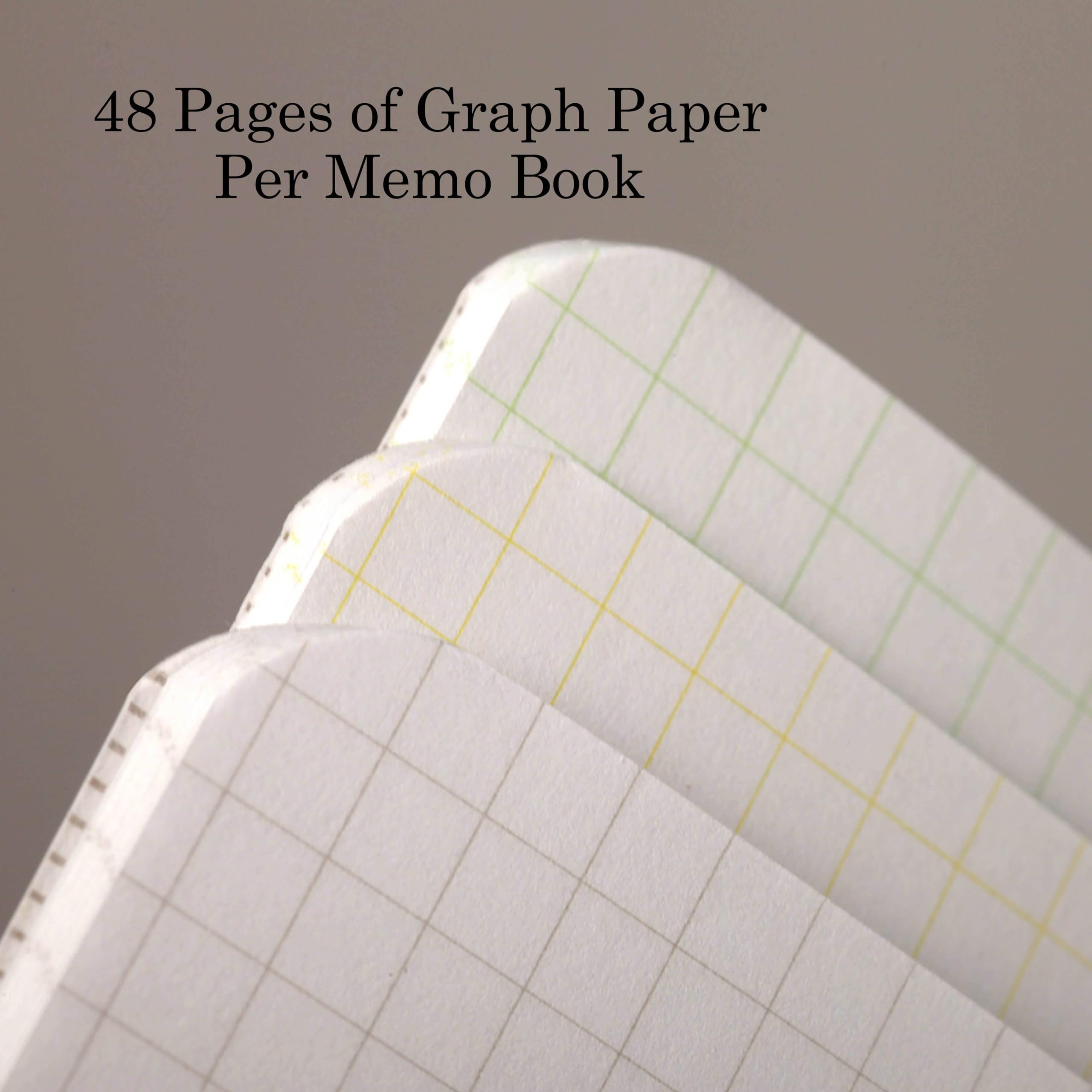 Grassy Fieldnote Field Notes: Birch Bark Edition 3-Pack - Graph Grid Paper 48 Page