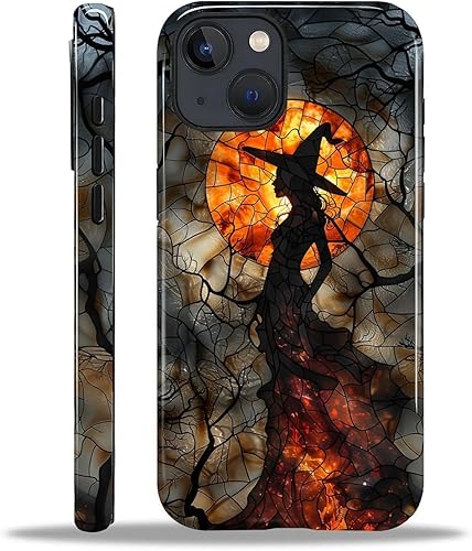 Miniatura 96 de Funda para iPhone 15 Pro Max, Diseño Floral Bohemio con Bordado Sintético - Protección Dual Híbrida Silicona + PC Duro Resistente a Golpes Funda