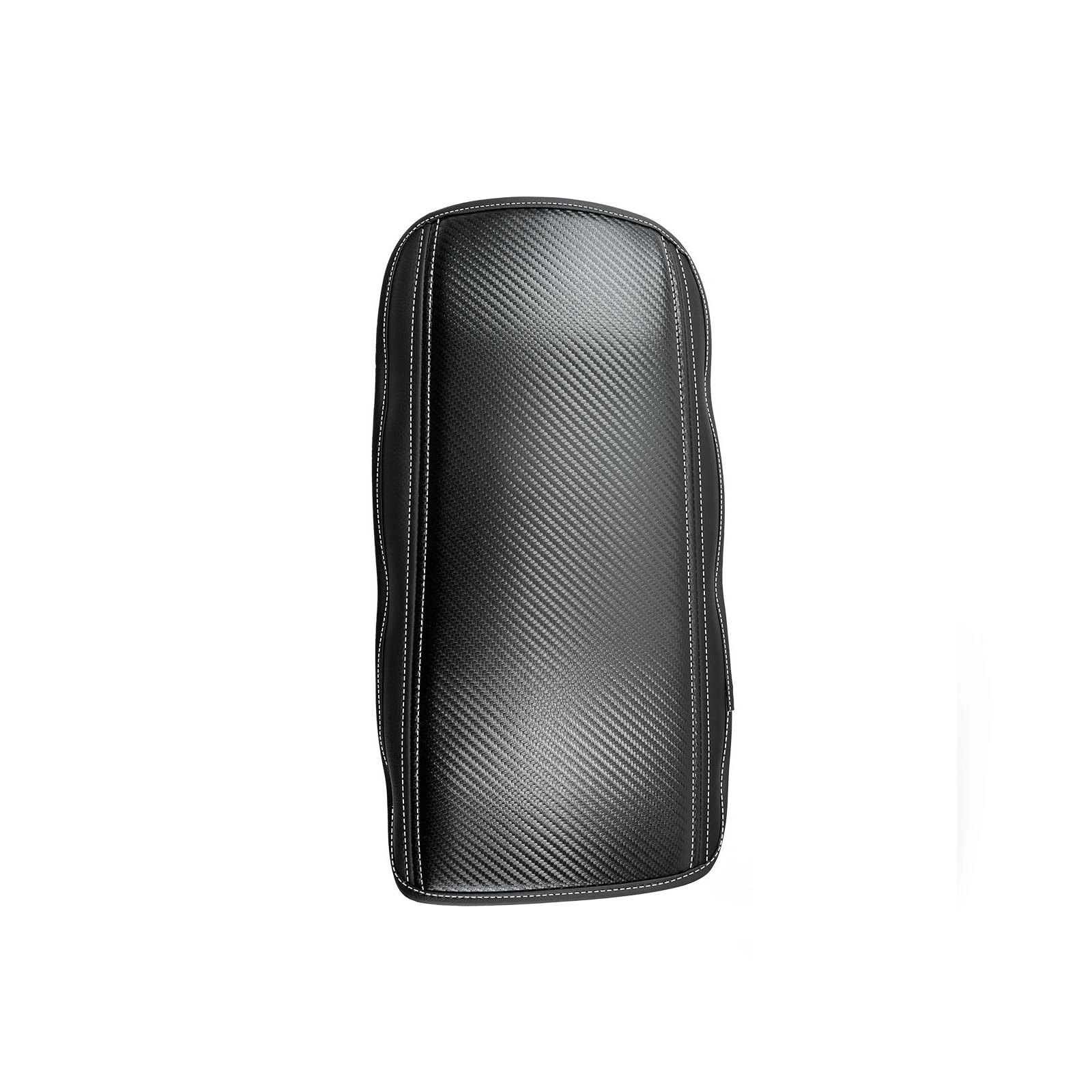 Jtwmty Black Car Interior Armrest Box Cover Central Control Storage Pad For Hyundai For Ioniq 5 2022 2023(Black)