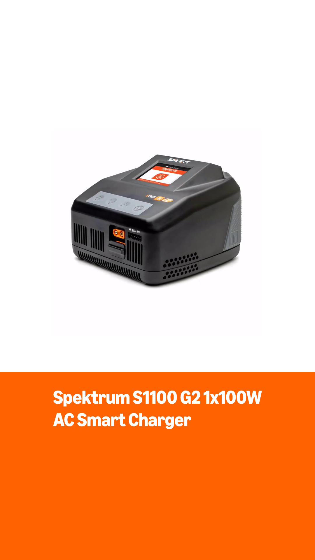 Amazon.com: Spektrum S1100 G2 1x100W AC Smart Charger, SPMXC2080