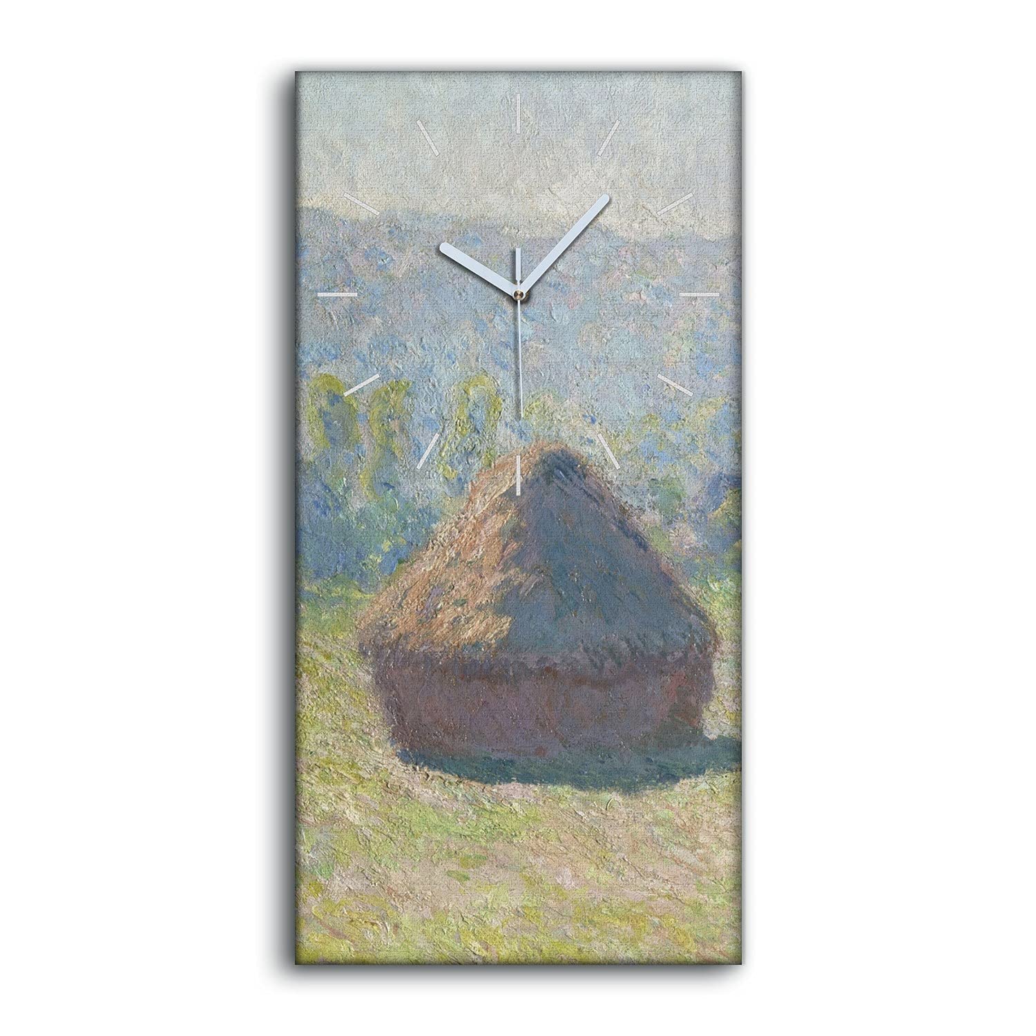 Horloge sur Toile Art Moderne Tableau Horloge Silencieux Haut de Gamme