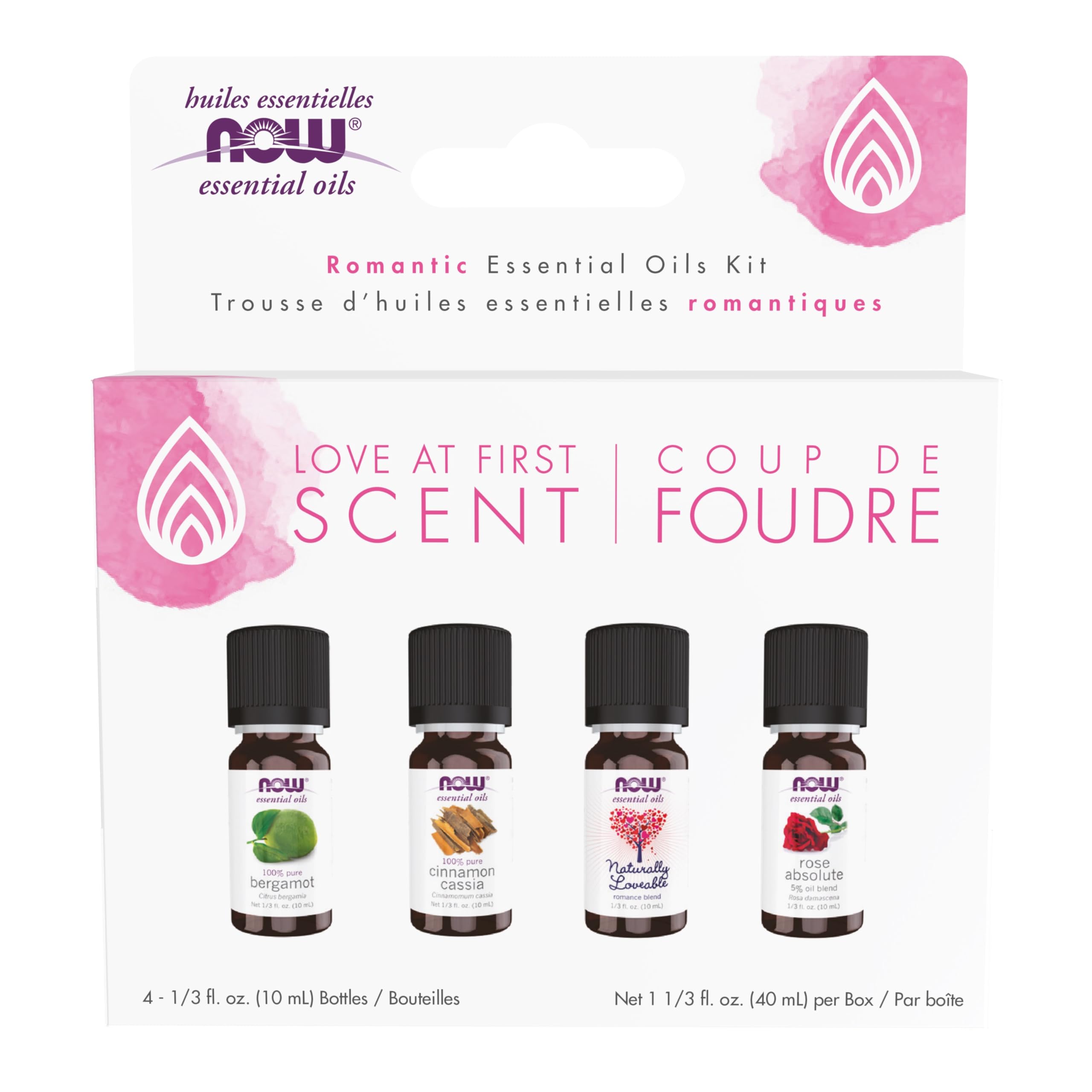 Now Foods Love at First Scent Essential Oils 40ml Kit