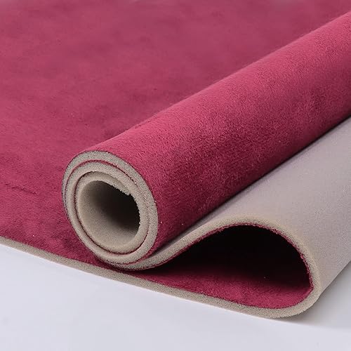 Miniatura 9 de Tela de gamuza con material de respaldo de espuma, tela de tapicería de techo de microgamuza para automóvil, hogar, caravana, reparación de barcos,