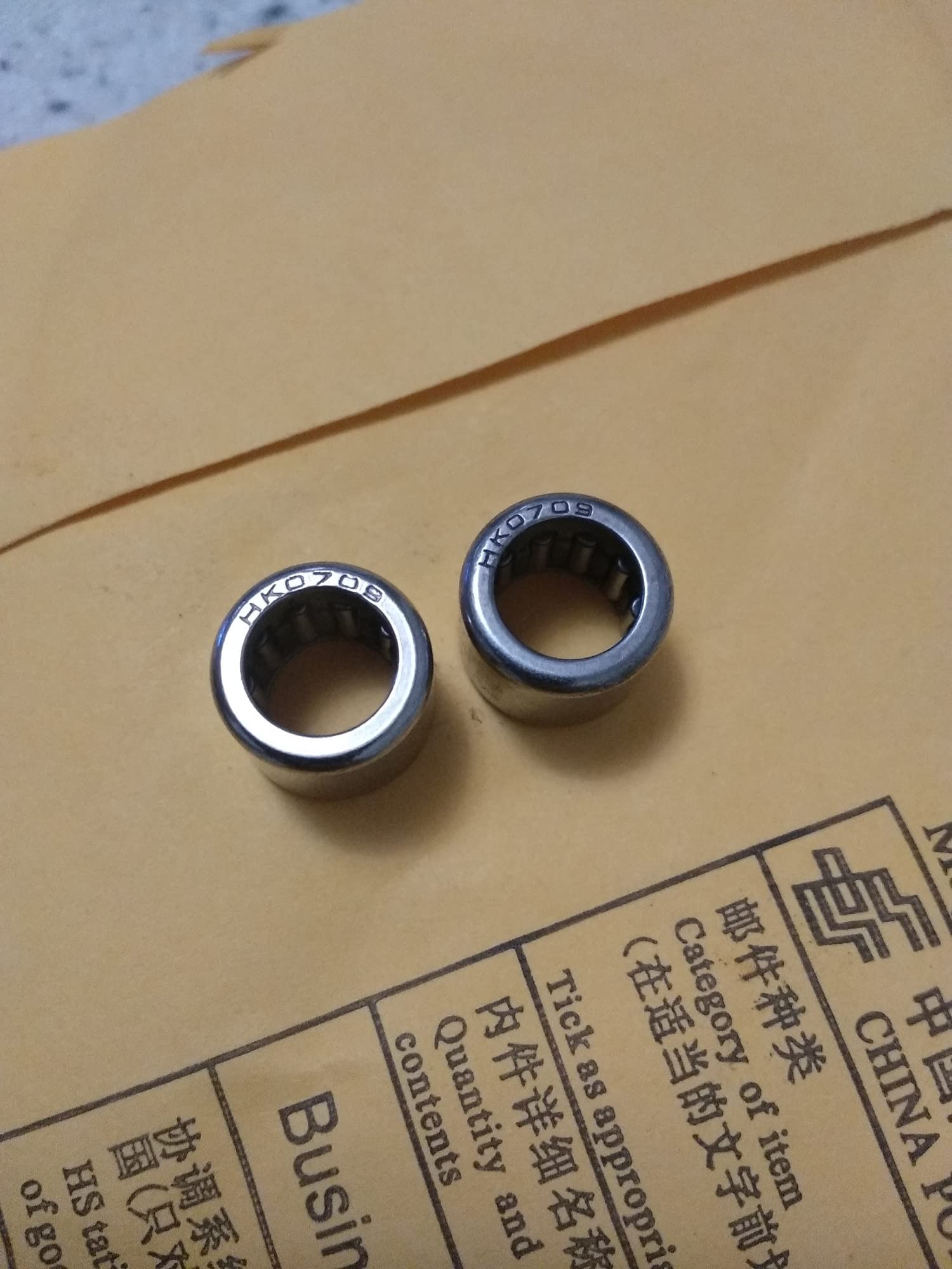 Lot De 4 Roulements à Aiguilles HK1516 15x21x16mm - Acier Chromé Pour Mécanique
