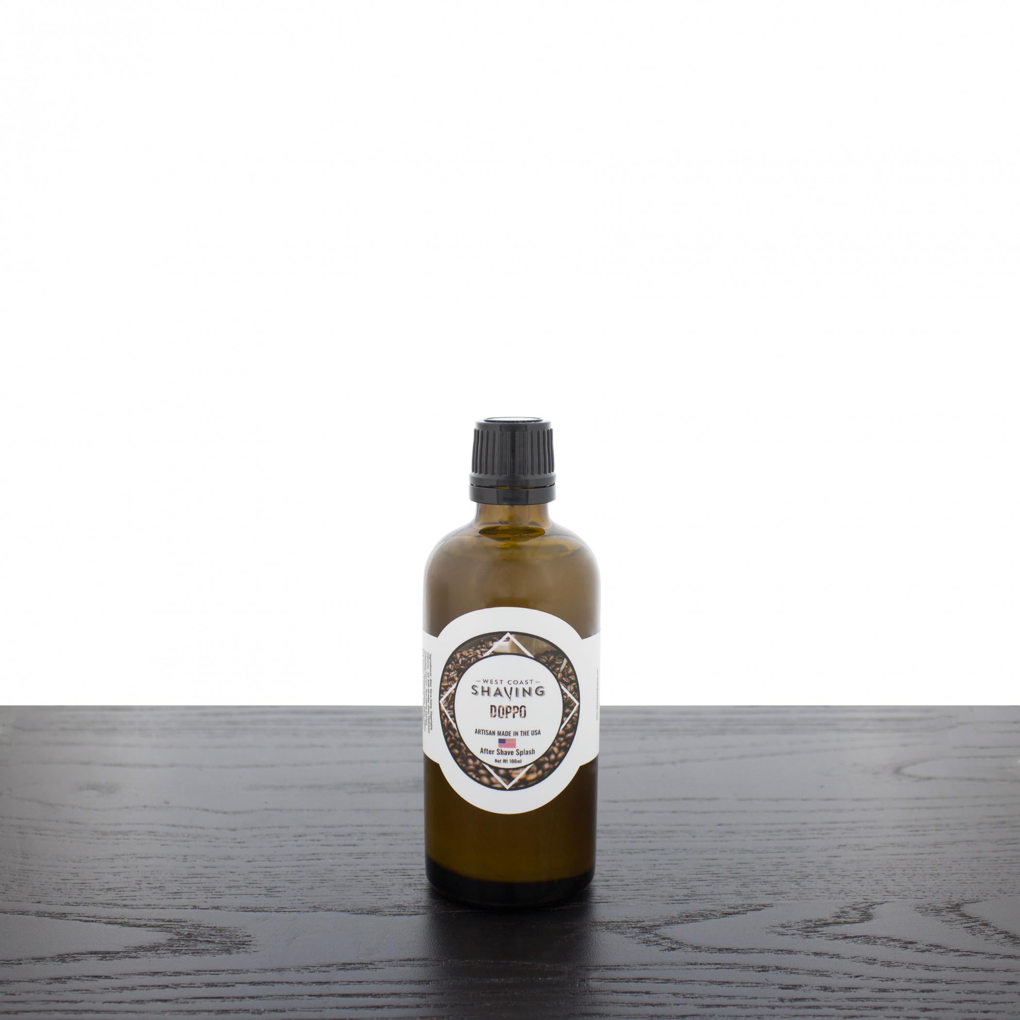 West Coast Shaving Coffee Scented Doppo After Shave Splash, Skin Nourishing,100ml