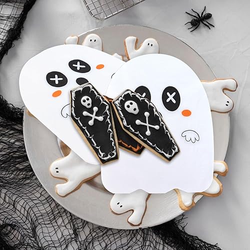 Miniatura 4 de Crazy Night Servilletas de Halloween para suministros de fiesta de Halloween, paquete de 50, servilletas de papel desechables de fantasma