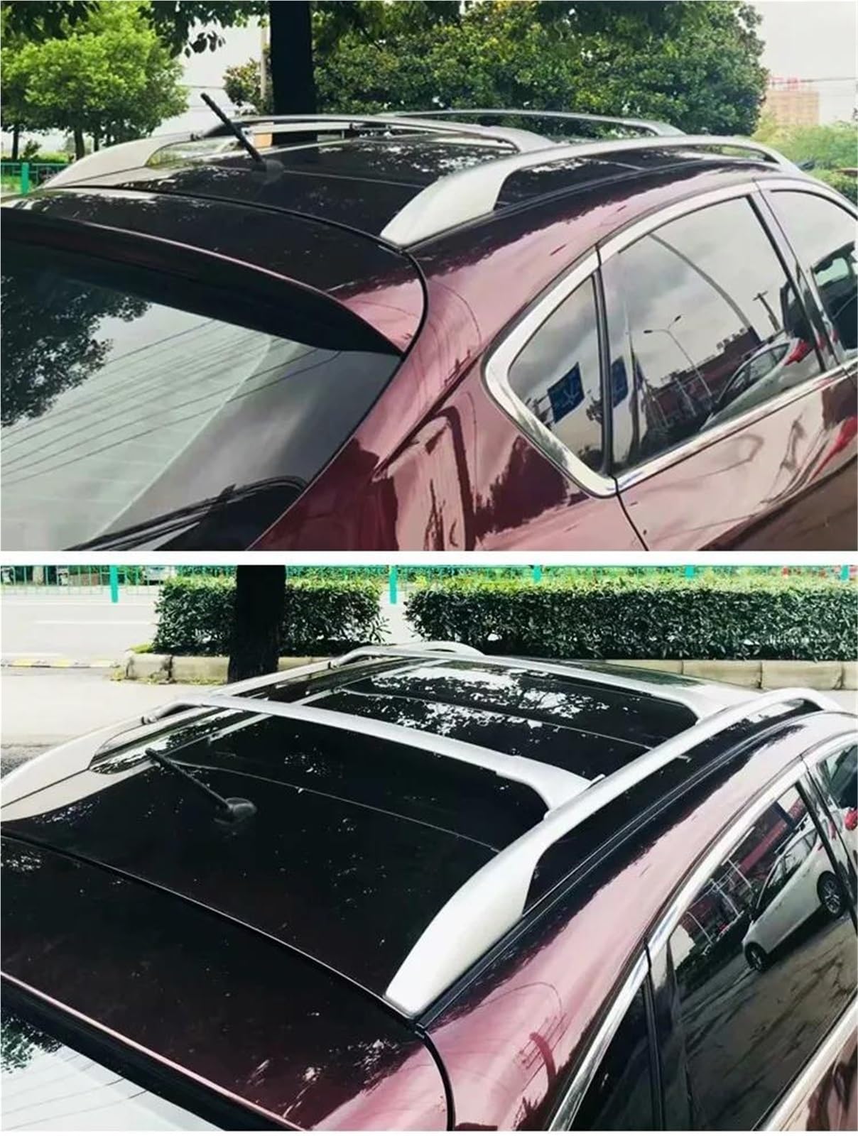 Portapacchi Auto Per Infiniti FX 35 37 50 QX70 2009-2019 Traverse Barre Trasversali Portapacchi In Lega Di Alluminio